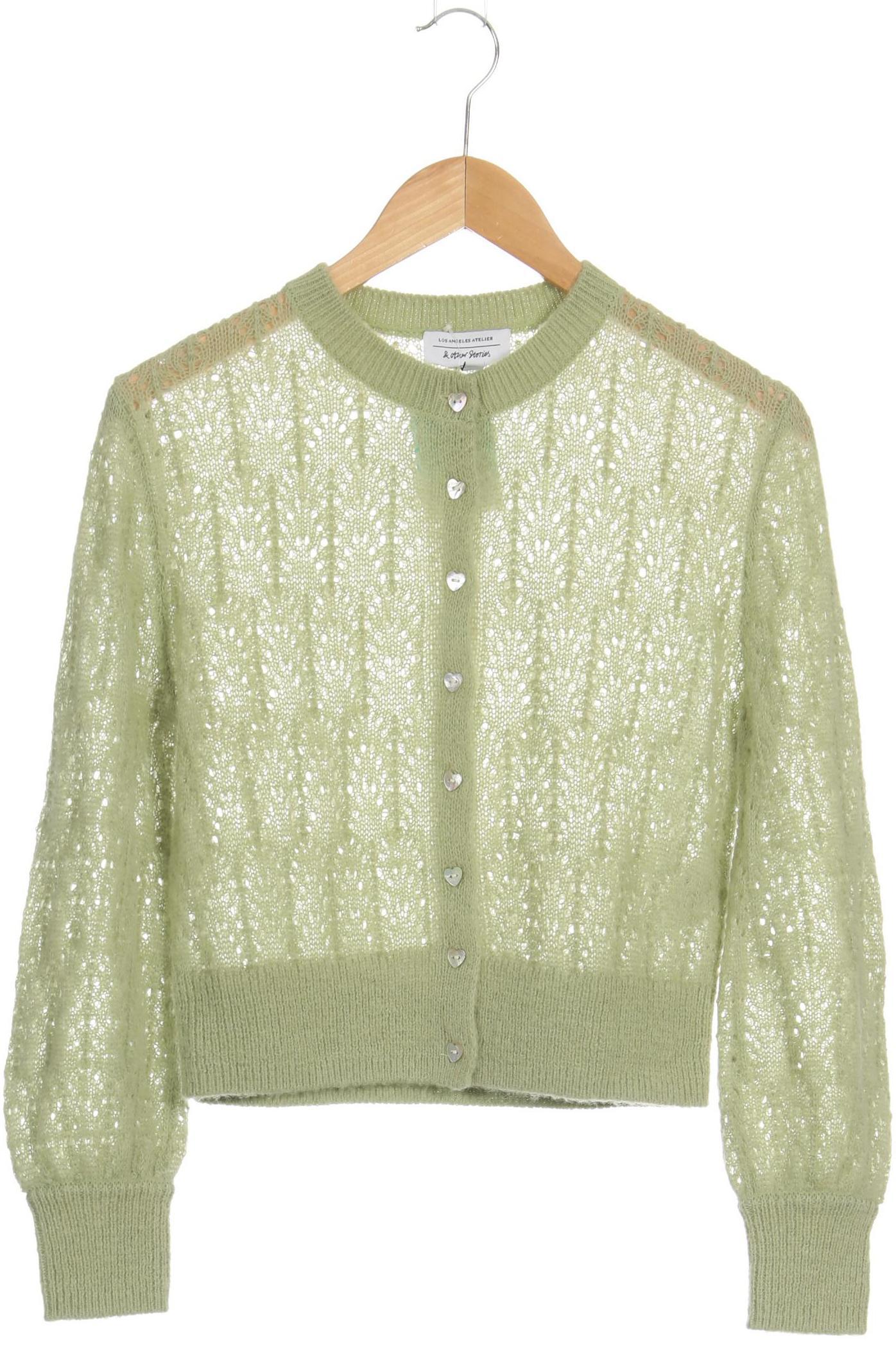 

& Other Stories Damen Strickjacke, grün, Gr.