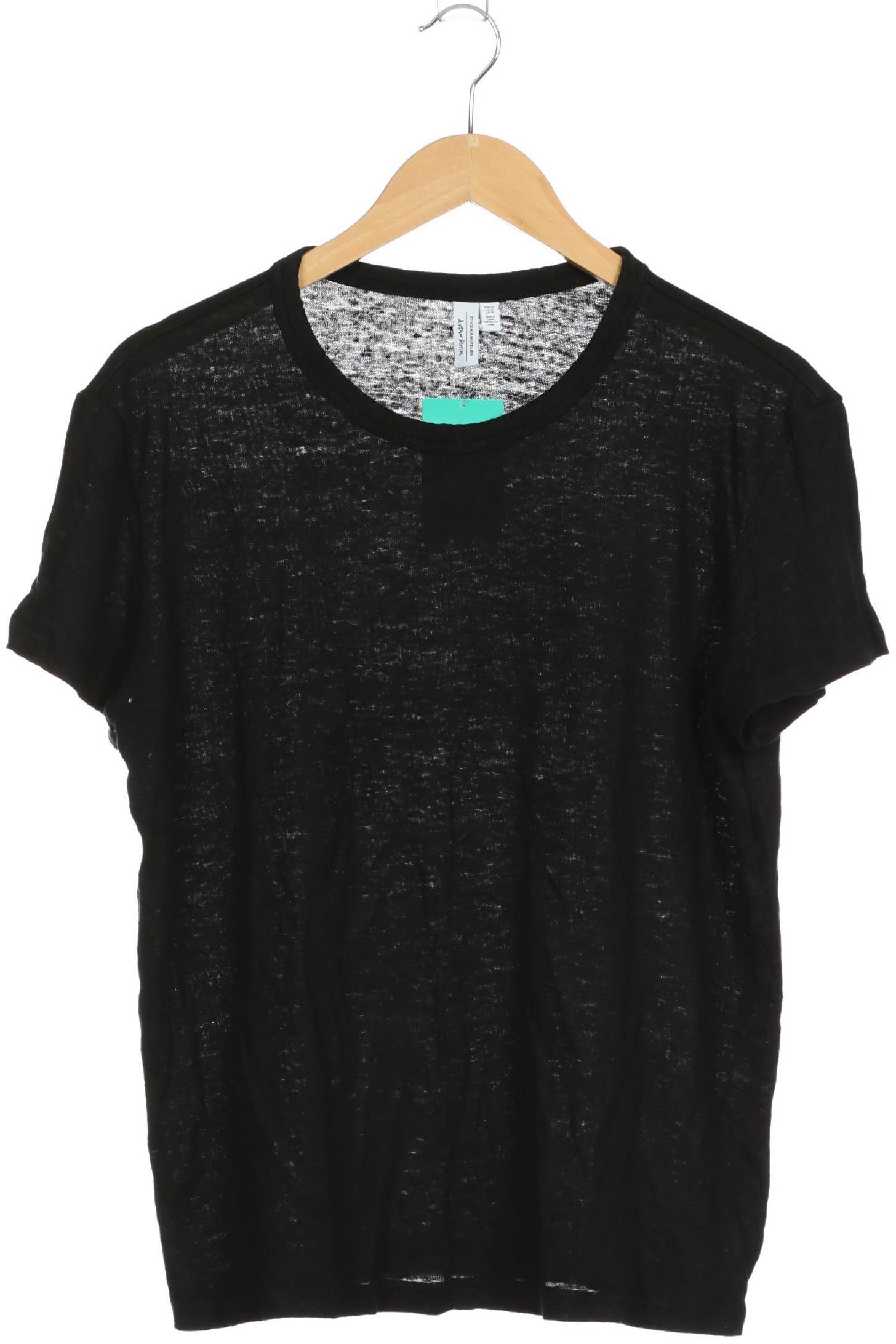 

& Other Stories Damen T-Shirt, schwarz, Gr. 42