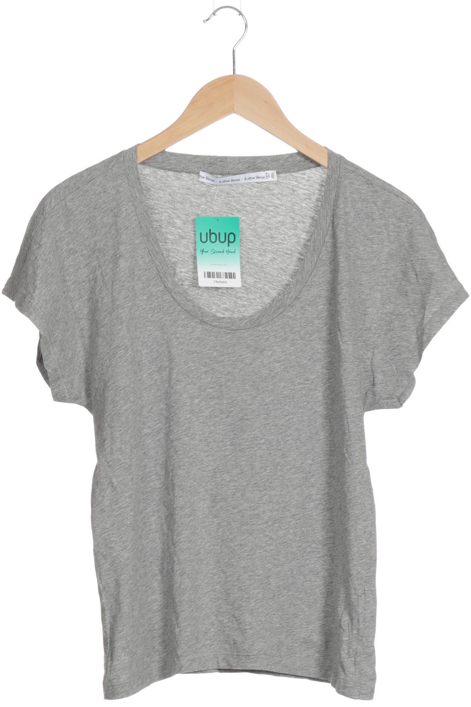 

& Other Stories Damen T-Shirt, grau, Gr. 38