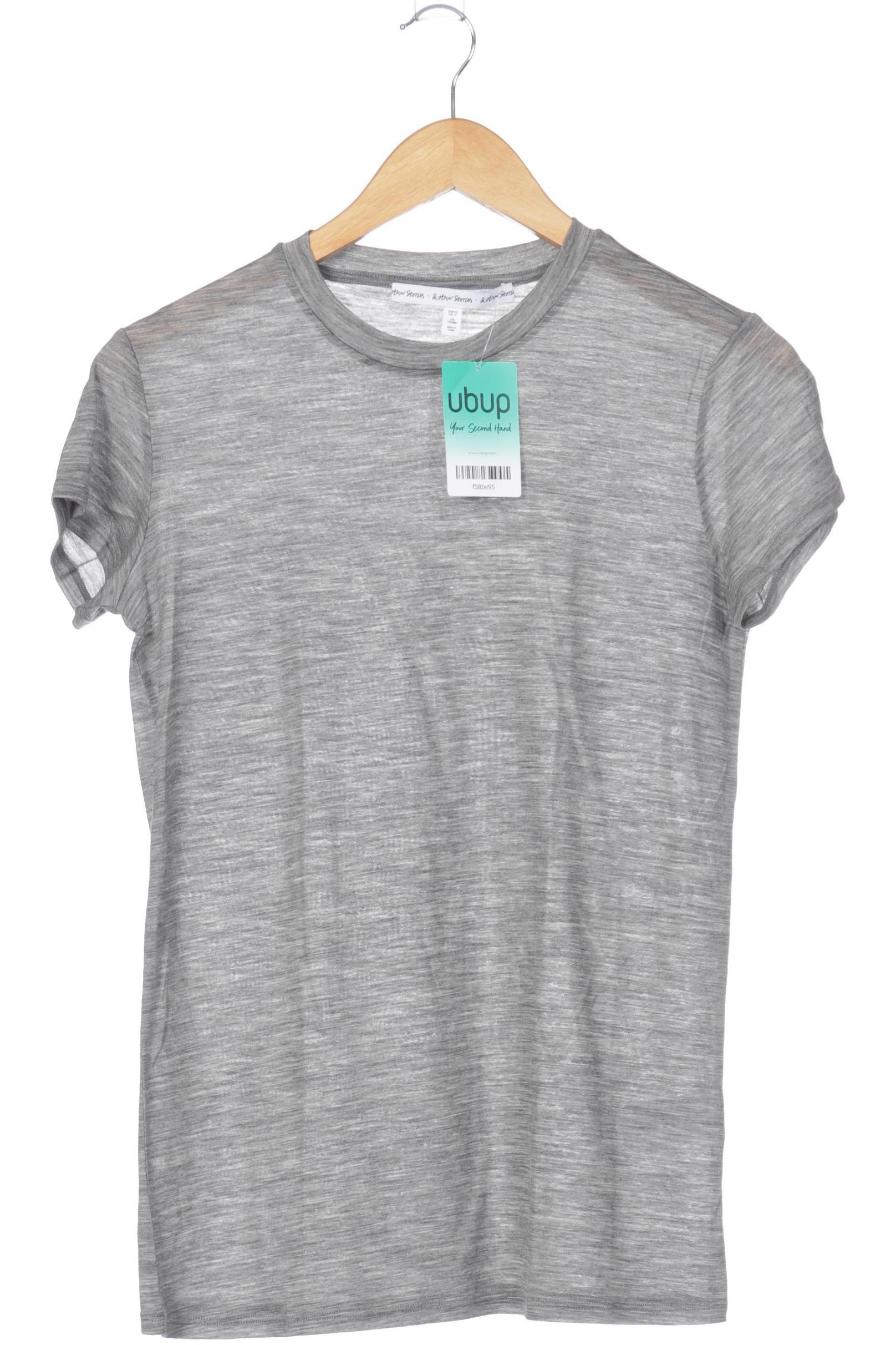 

& Other Stories Damen T-Shirt, grau, Gr. 42