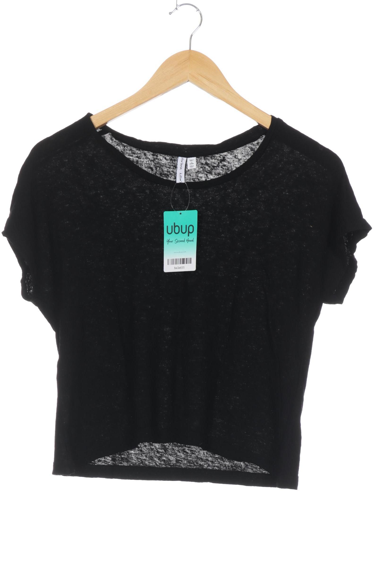 

& Other Stories Damen T-Shirt, schwarz, Gr. 34