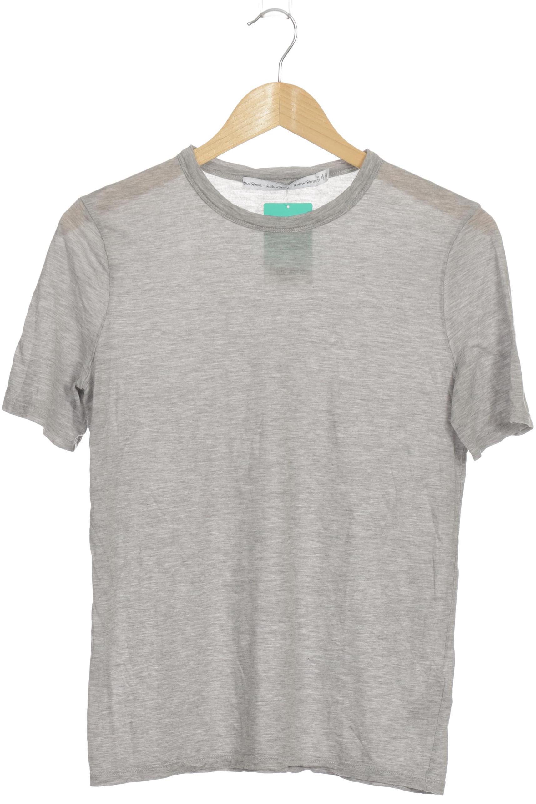 

& Other Stories Damen T-Shirt, grau, Gr. 42