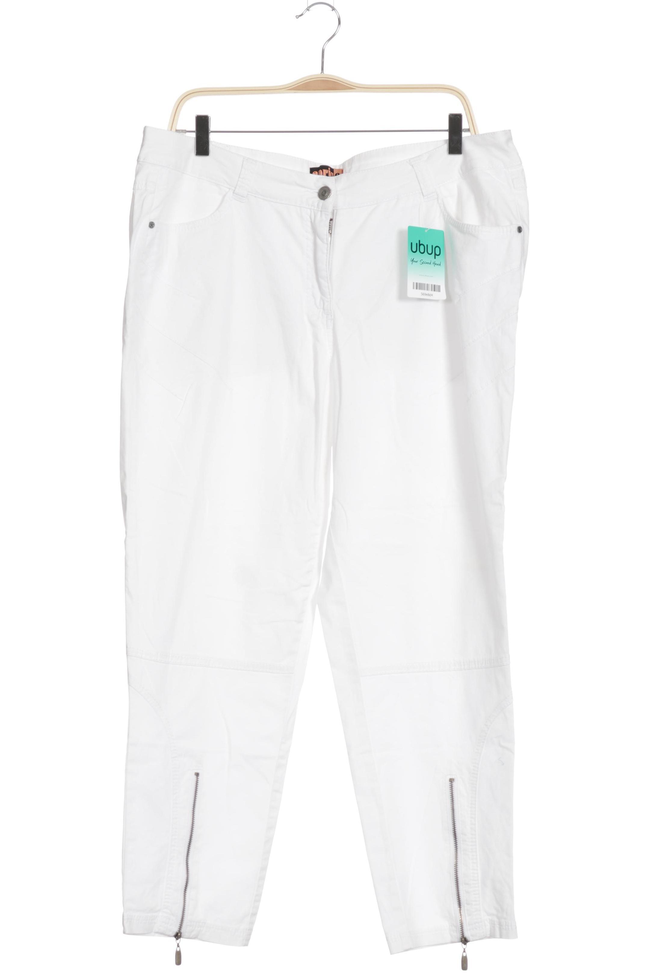 

aprico Damen Stoffhose, weiß, Gr. 48