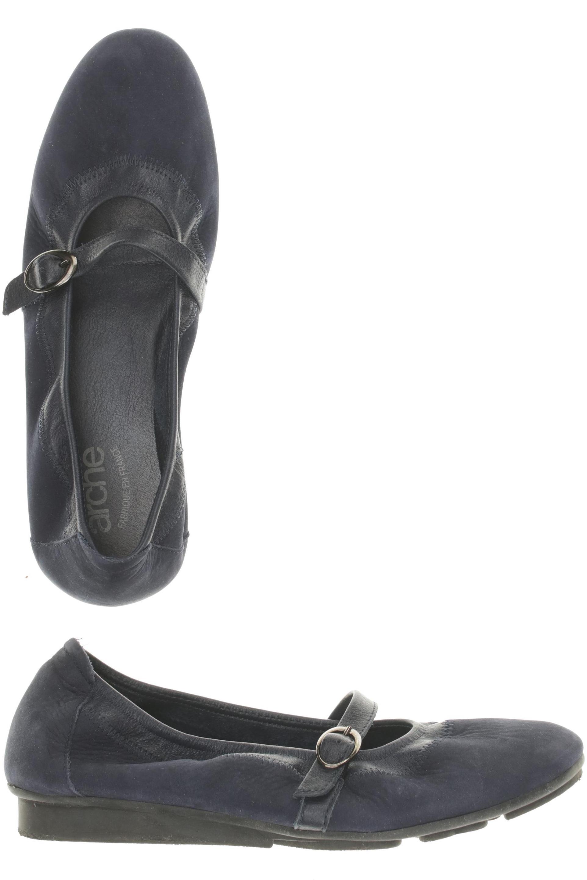 

arche Damen Ballerinas, blau, Gr. 36