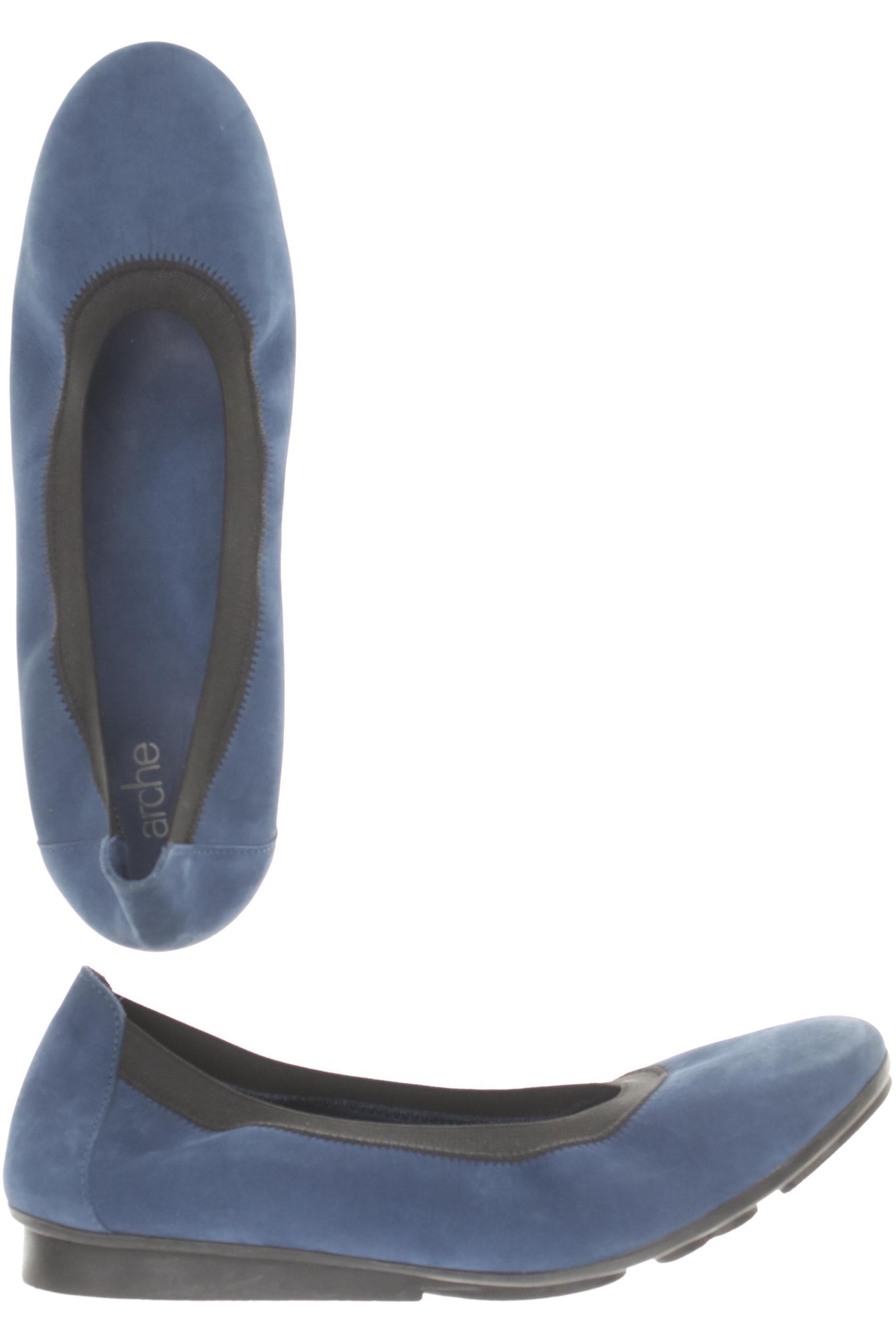 

arche Damen Ballerinas, blau, Gr. 40