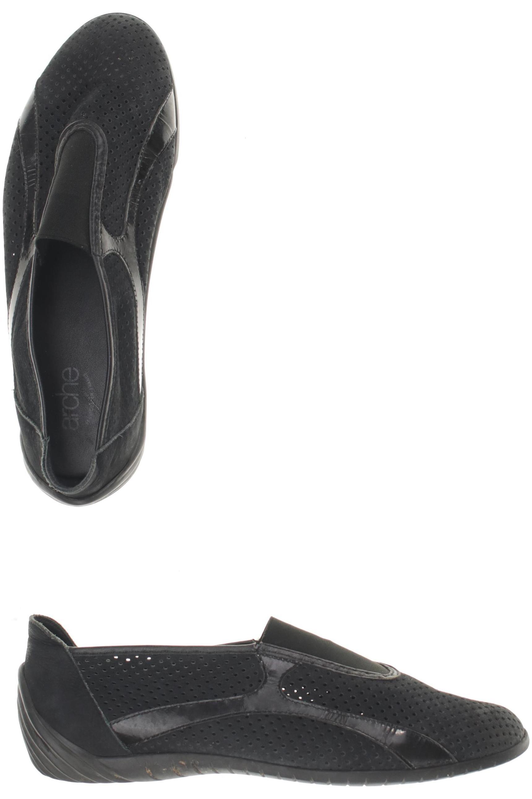 

arche Damen Halbschuh, schwarz, Gr. 38