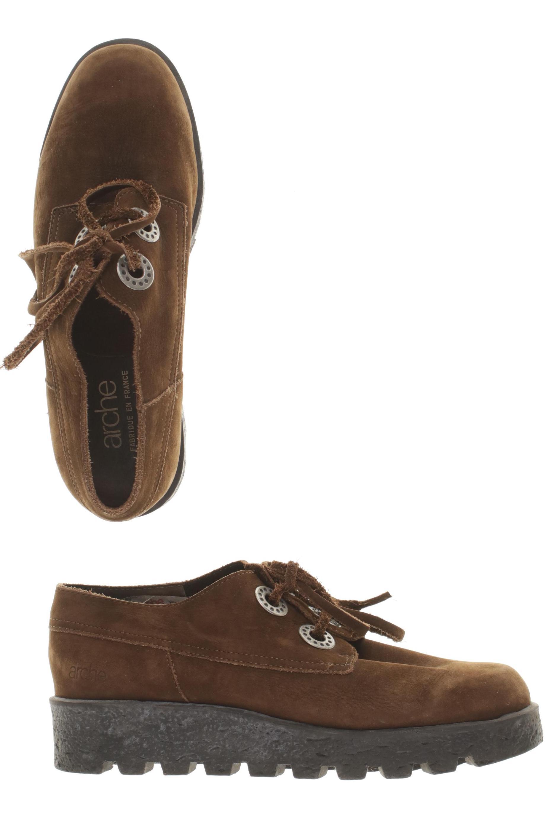 

arche Damen Halbschuh, braun, Gr. 38