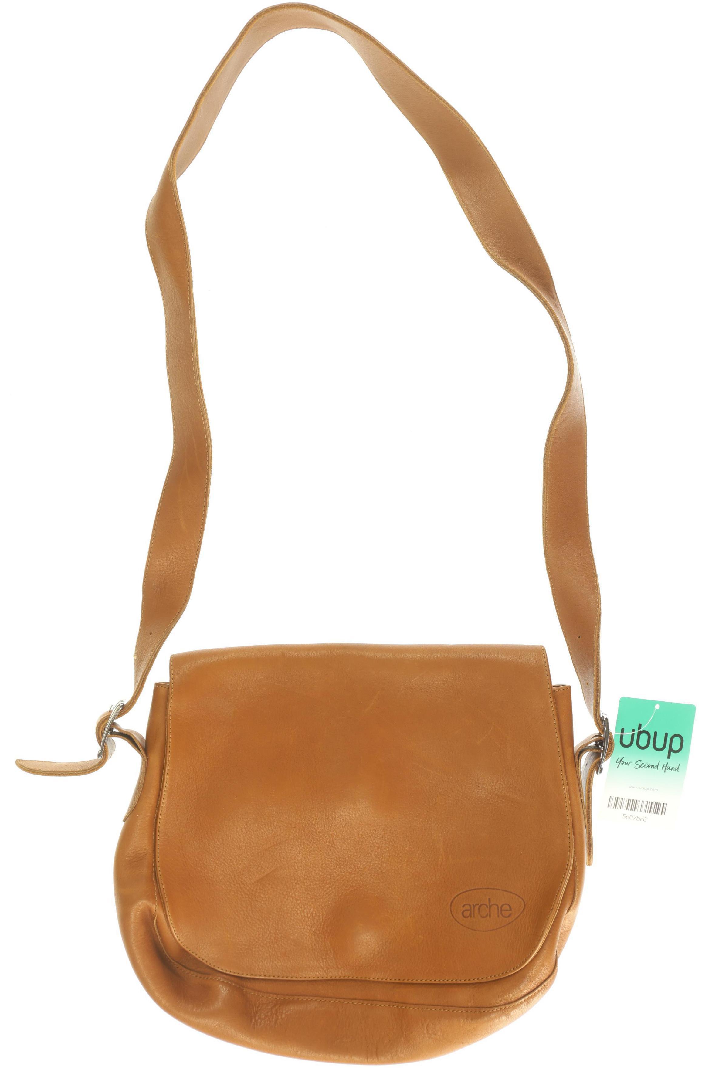 

arche Damen Handtasche, braun, Gr.