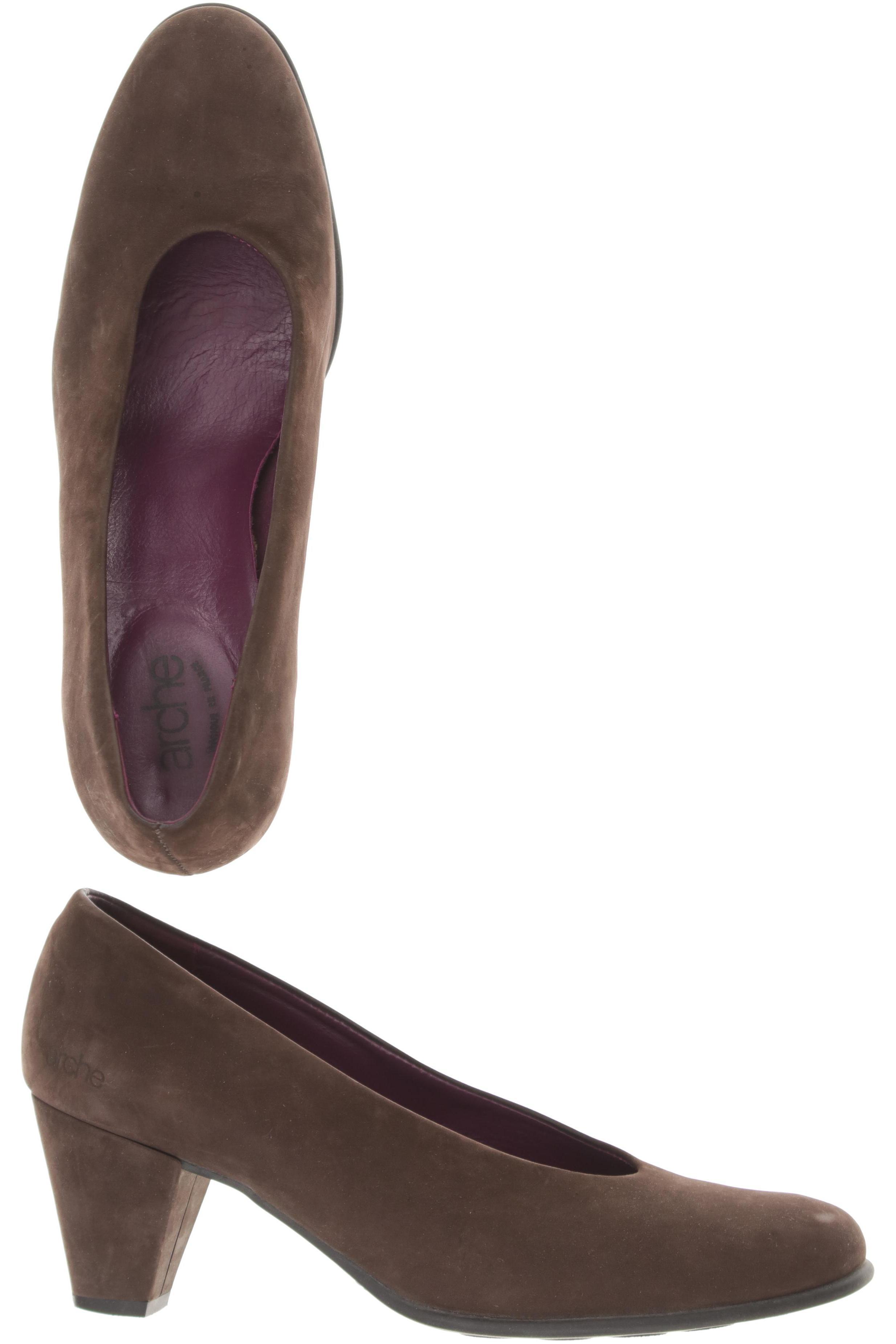 

arche Damen Pumps, braun, Gr. 38.5