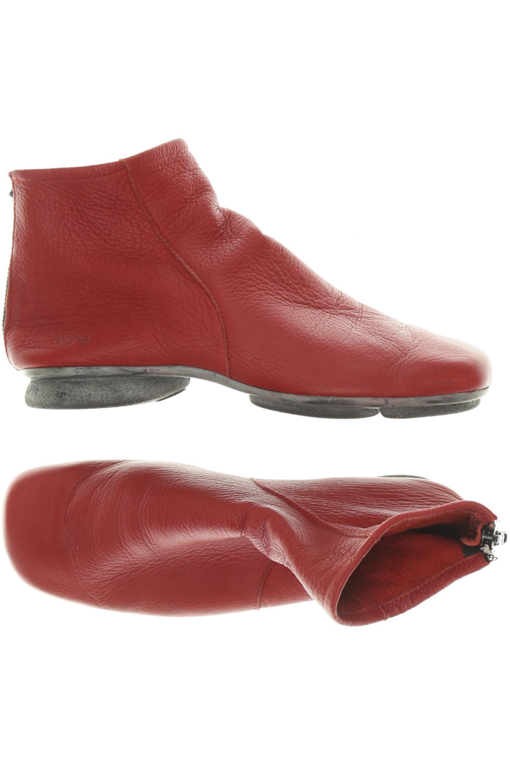

arche Damen Stiefelette, rot, Gr. 38