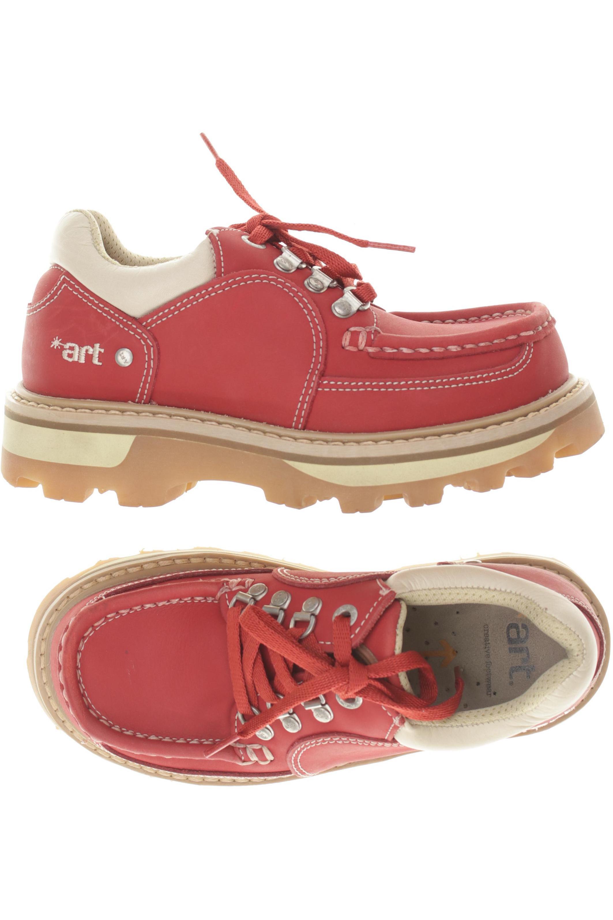 

Art Damen Halbschuh, rot, Gr. 37