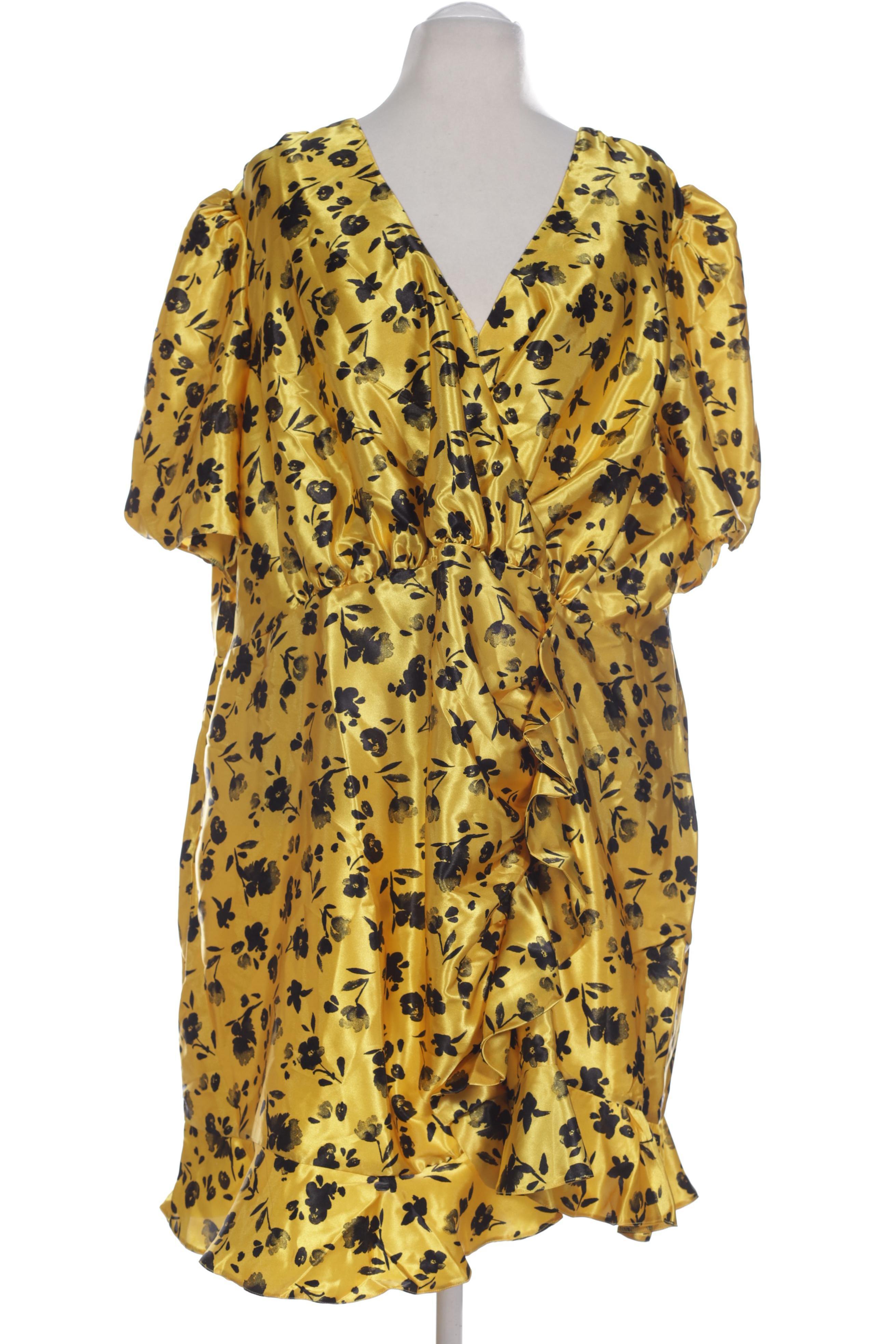 

asos Curve Damen Kleid, gelb, Gr. 30