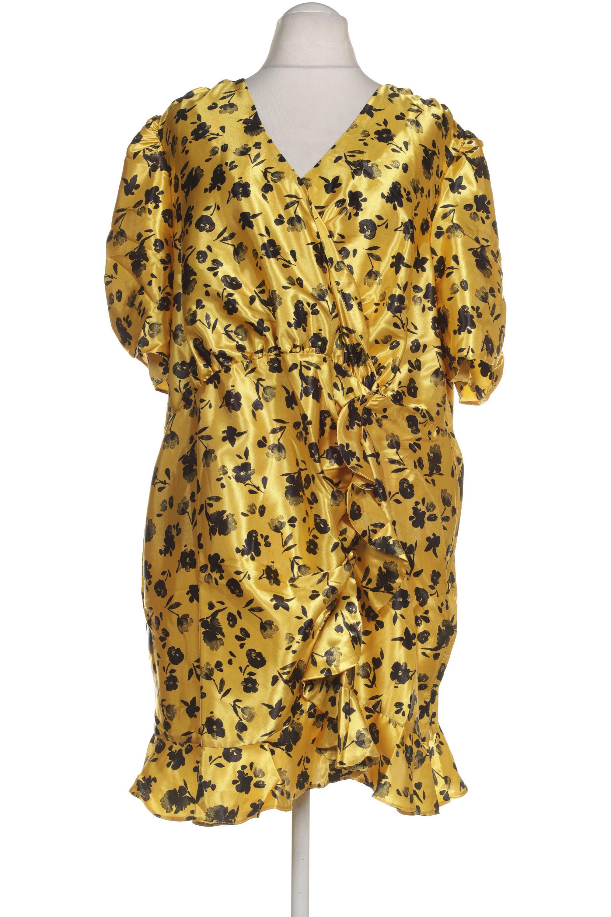 

asos Curve Damen Kleid, gelb, Gr. 28