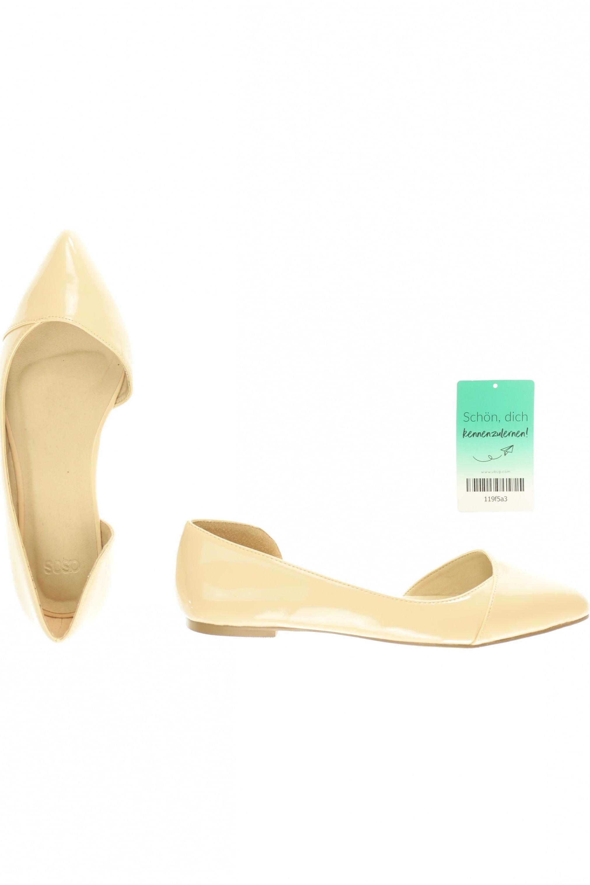 

asos Damen Ballerinas, pink, Gr. 3