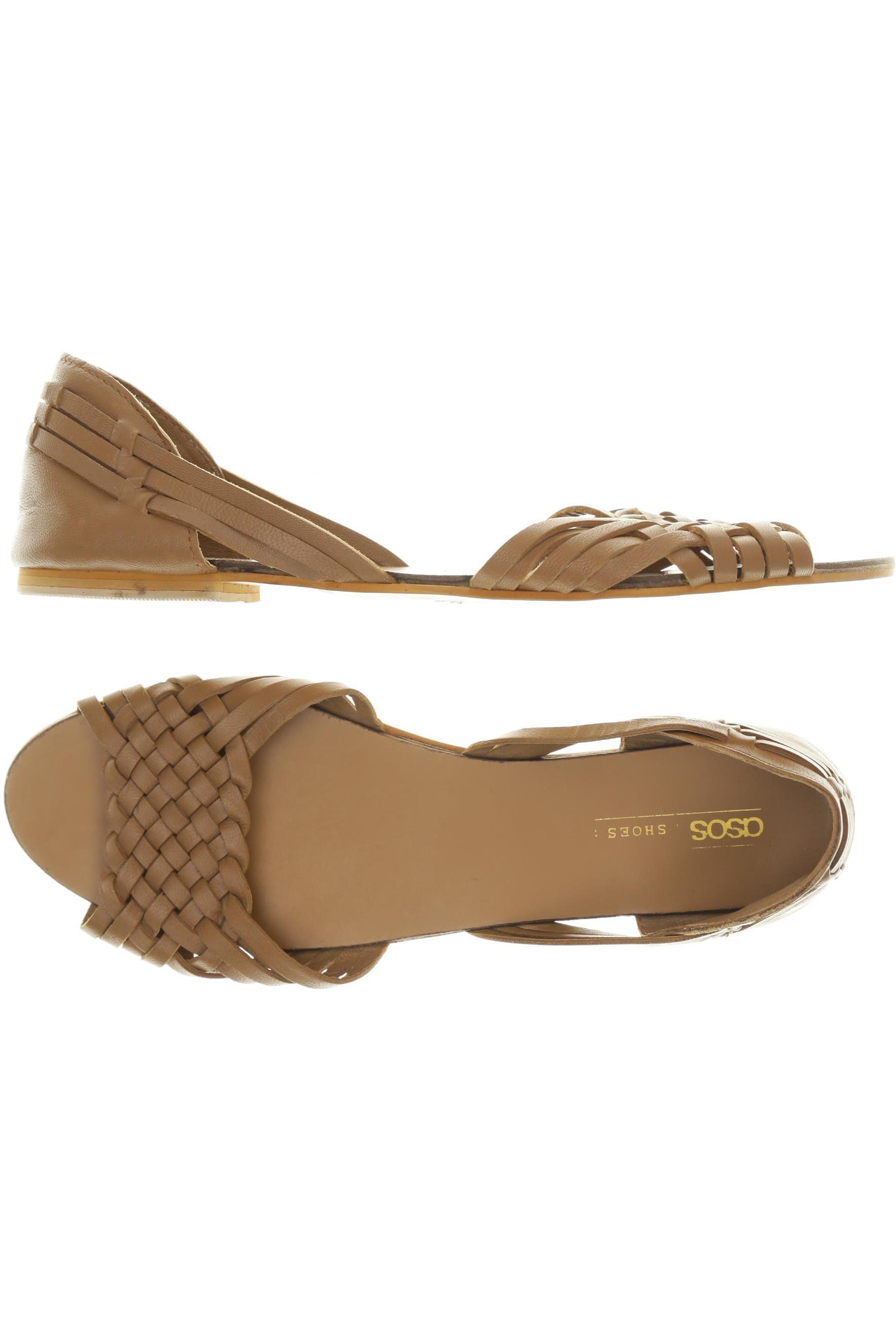 

asos Damen Sandale, braun, Gr. 8