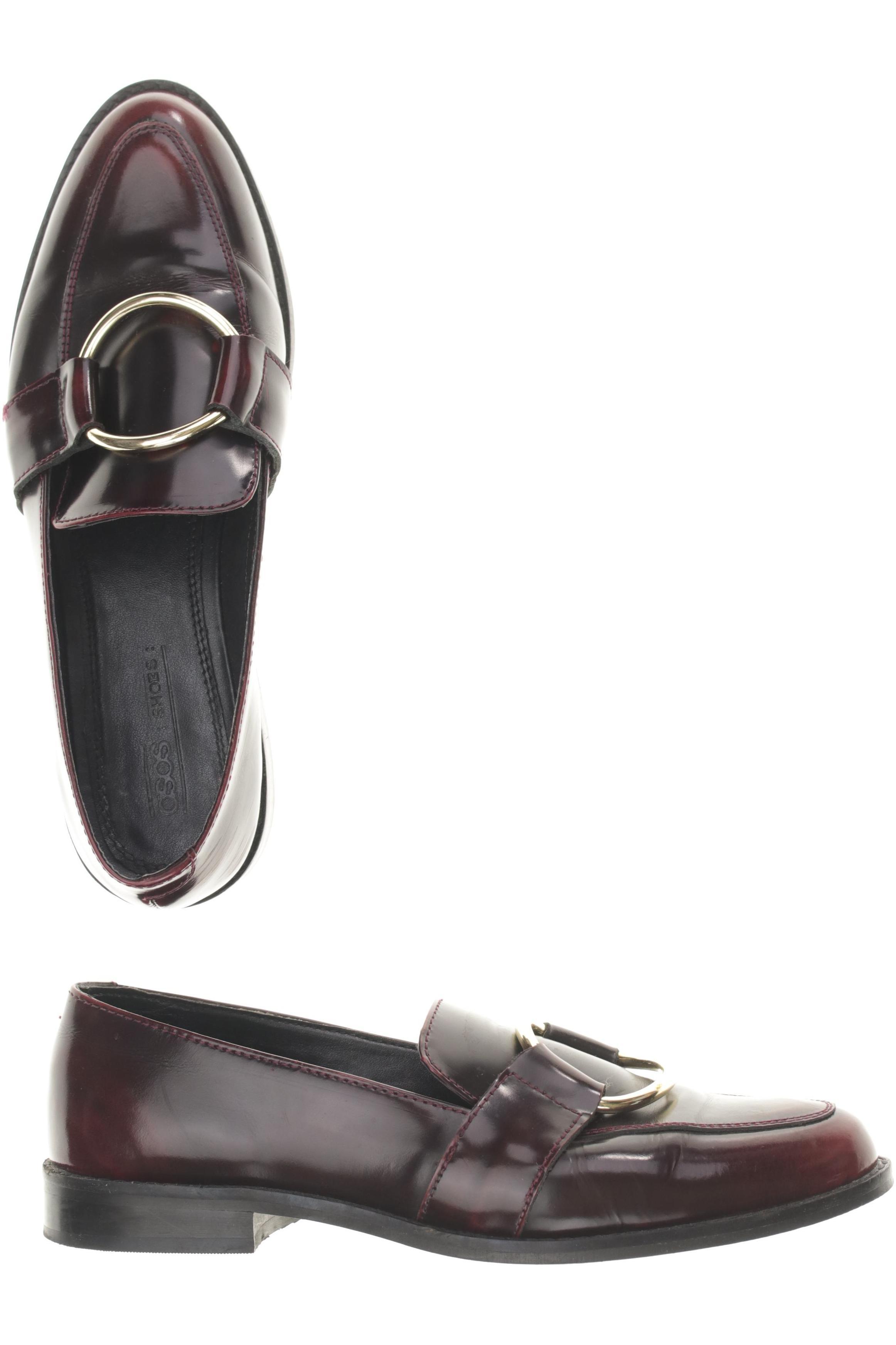 

asos Damen Halbschuh, rot, Gr. 6