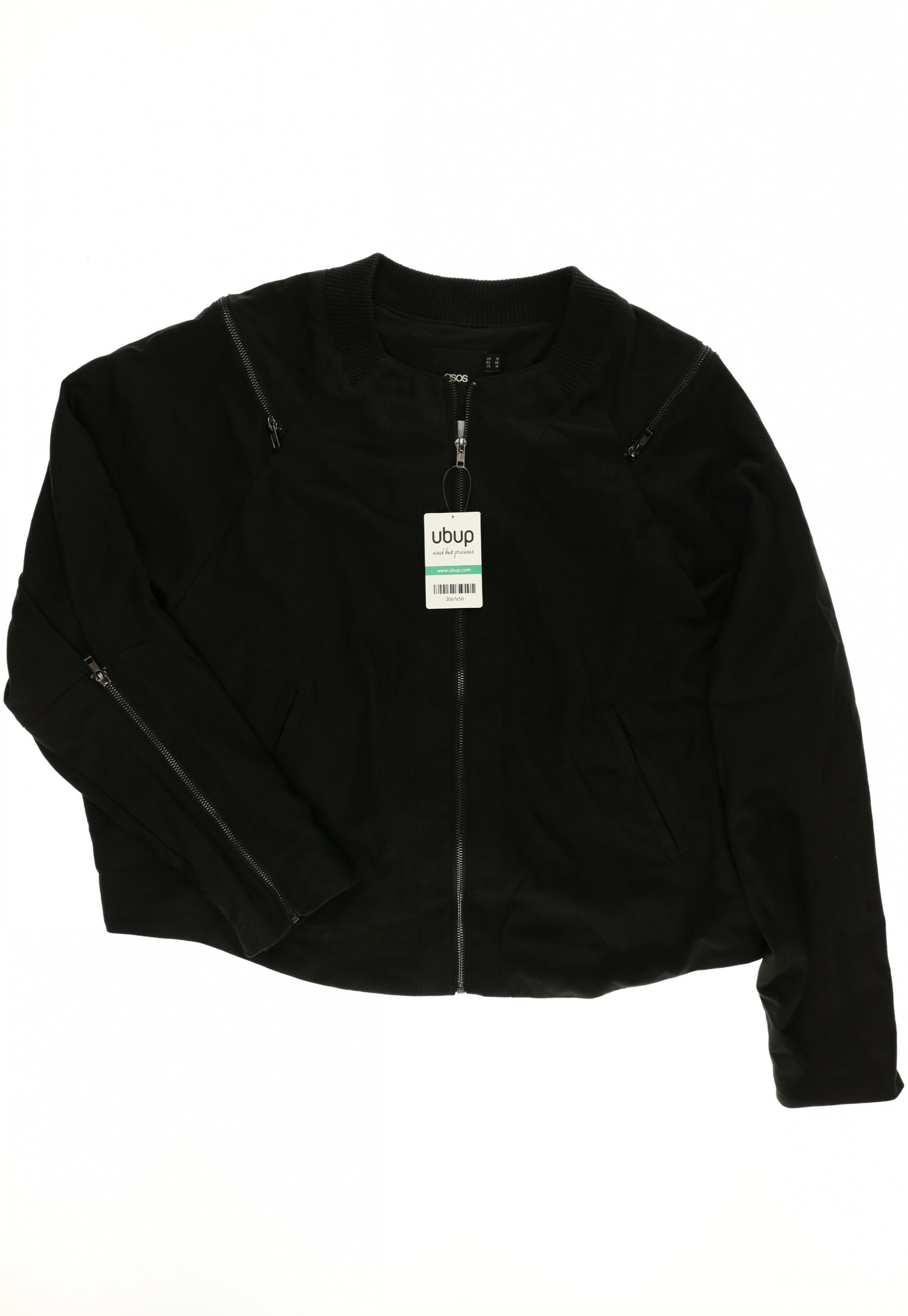 

asos Damen Jacke, schwarz, Gr. 46
