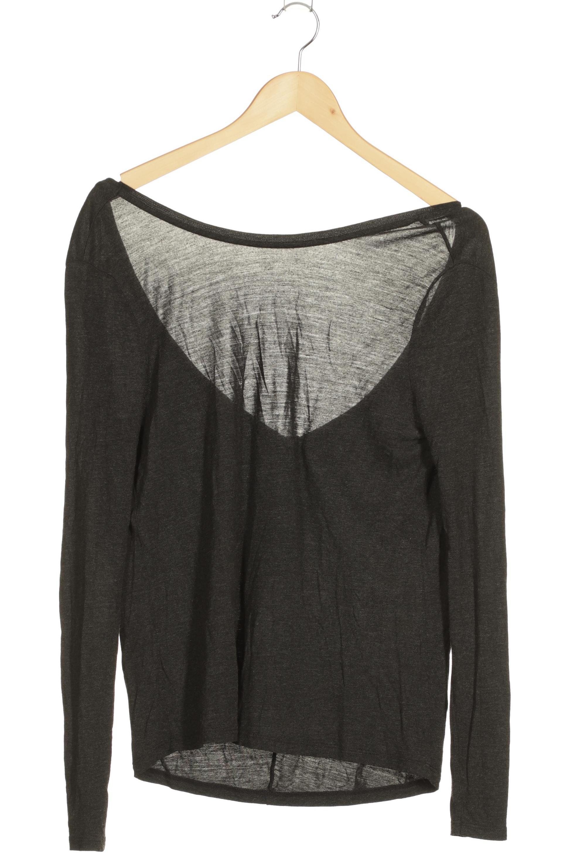 

asos Damen Langarmshirt, grau, Gr. 36