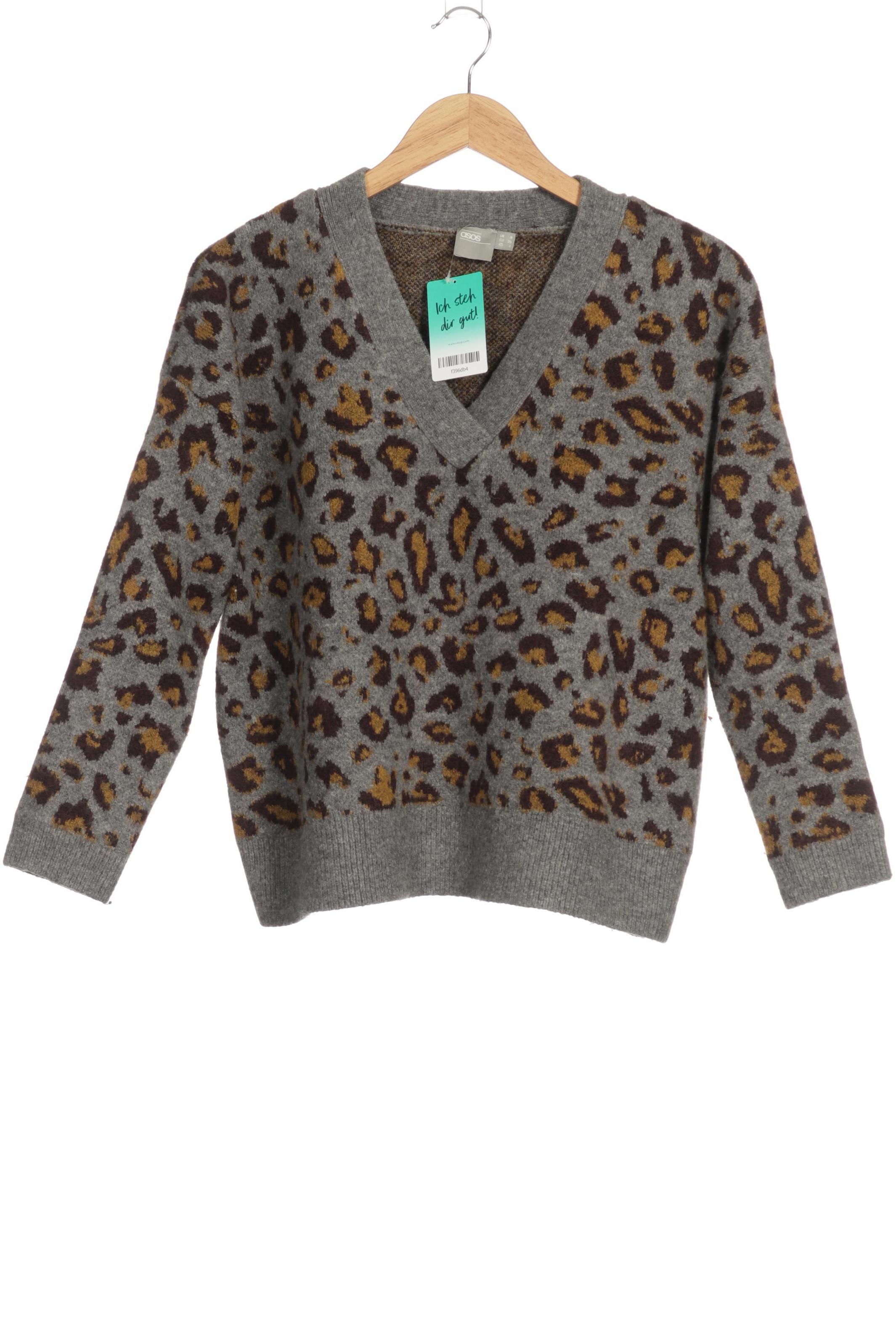 

asos Damen Pullover, grau, Gr. 36