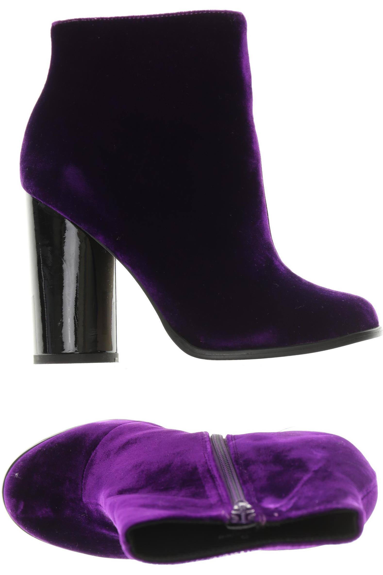 

asos Damen Stiefelette, lila, Gr. 5