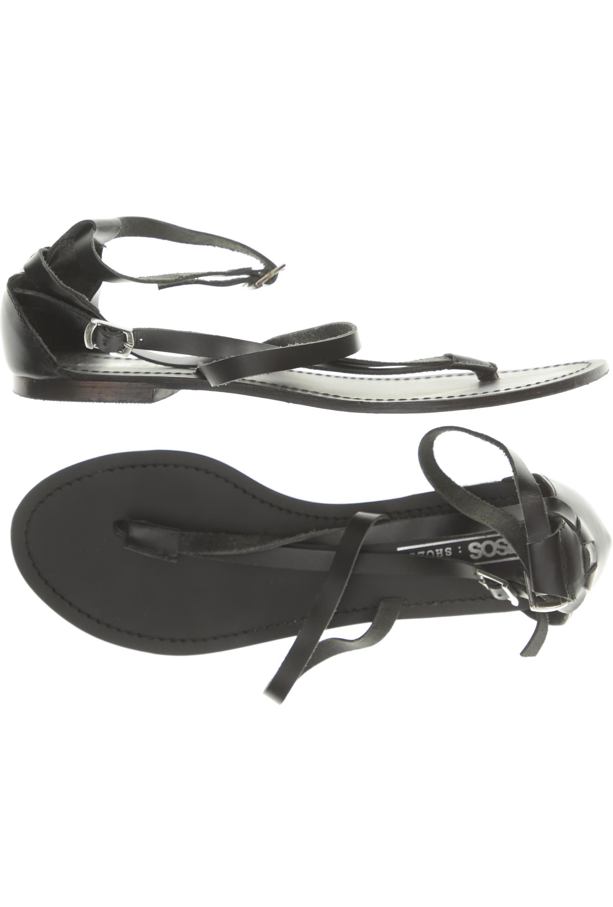 

asos Damen Sandale, schwarz, Gr. 5