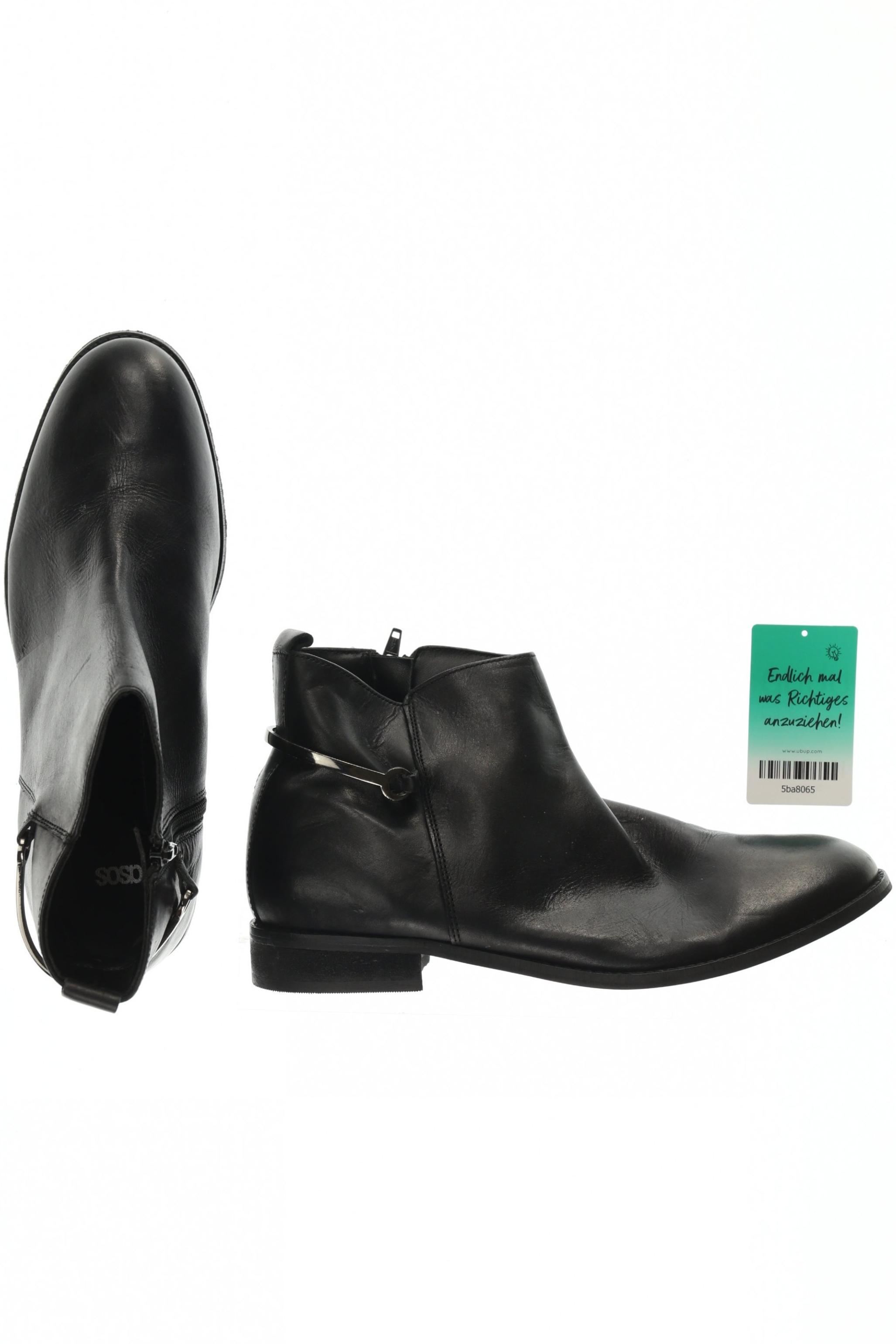 

asos Damen Stiefelette, schwarz, Gr. 9