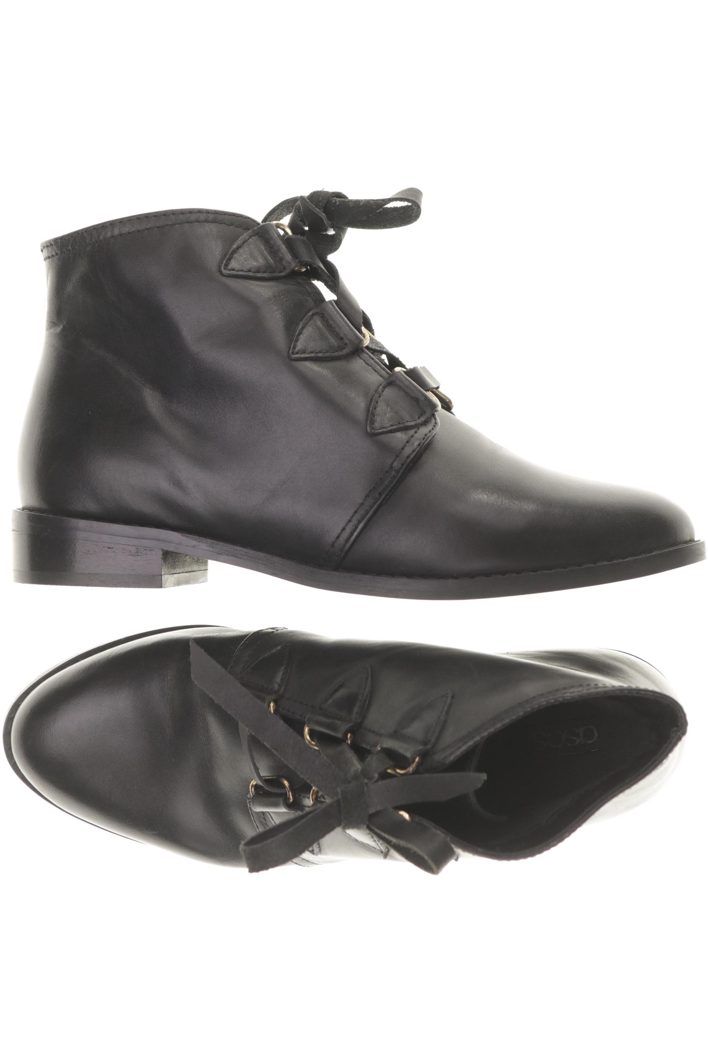 

asos Damen Stiefelette, schwarz, Gr. 34