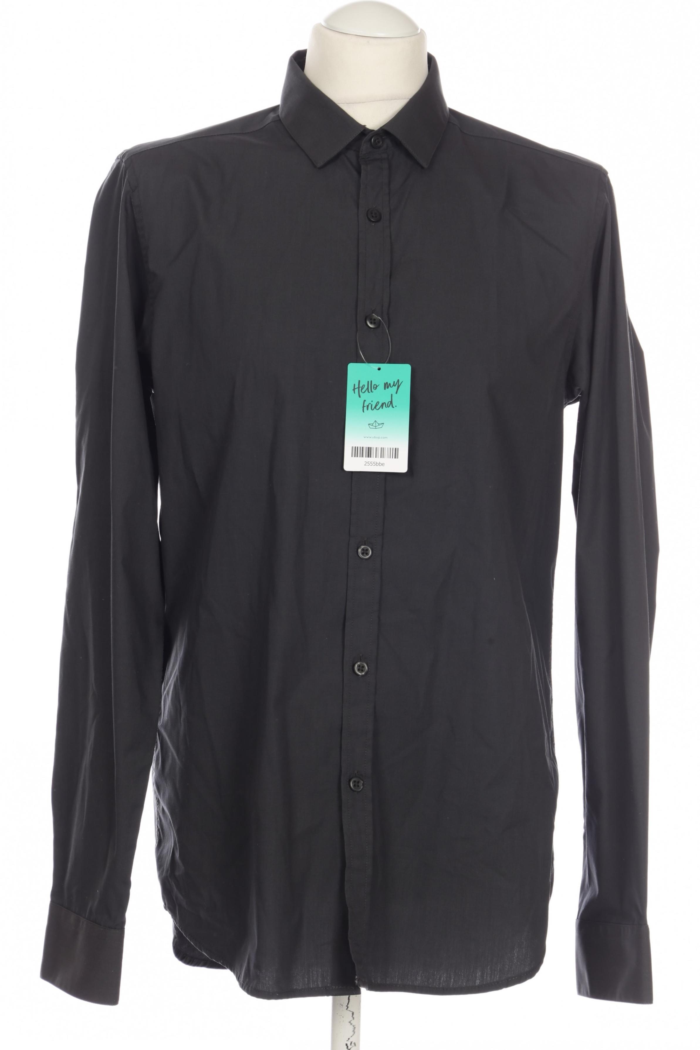 

asos Herren Hemd, grau, Gr.