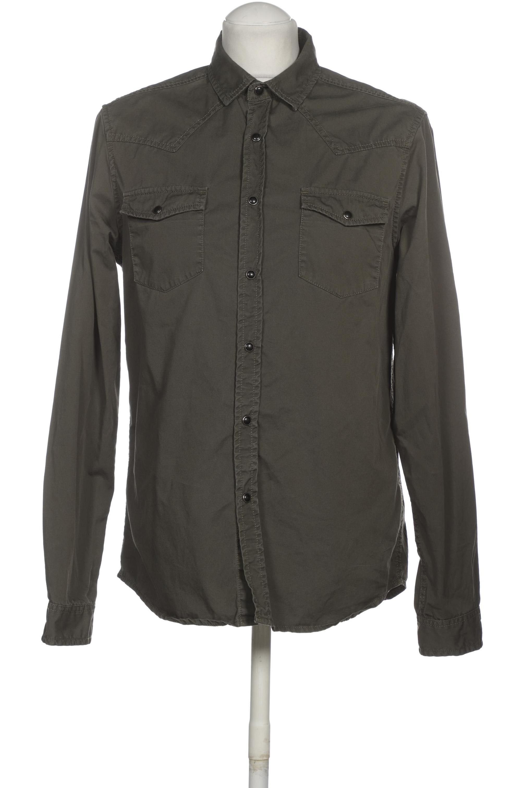 

asos Herren Hemd, grün, Gr.