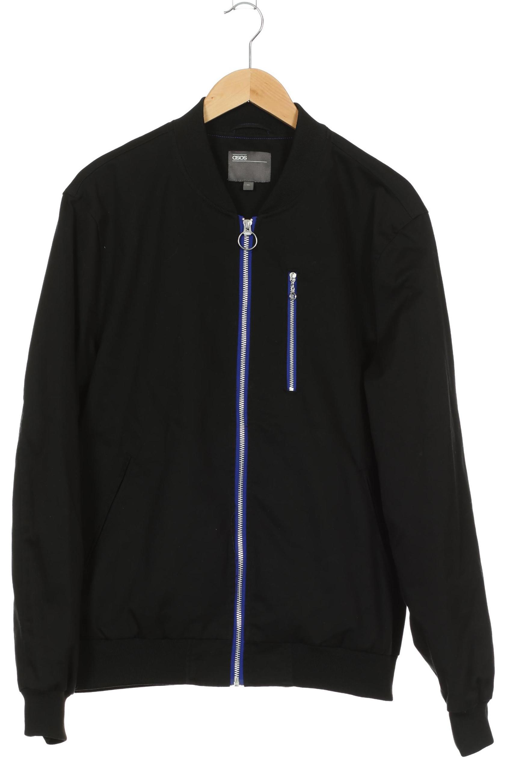 

asos Herren Jacke, schwarz, Gr.