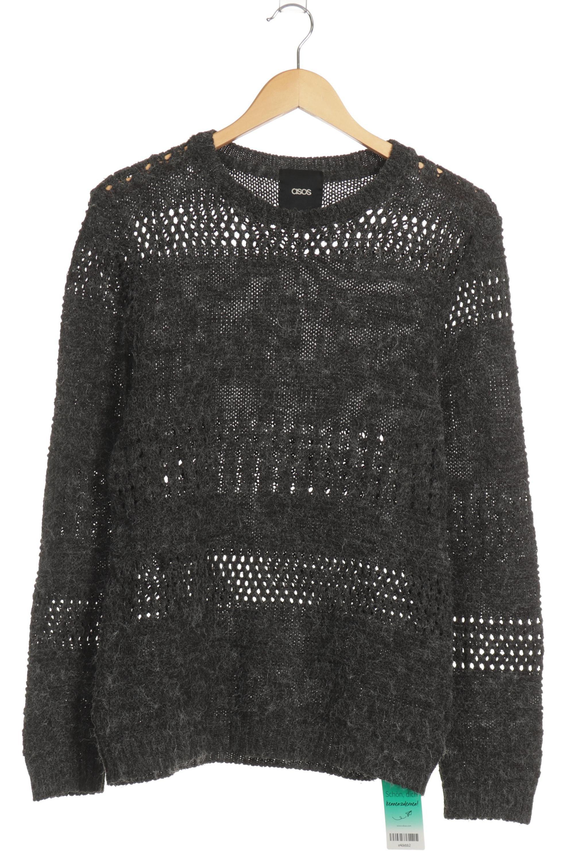 

asos Herren Pullover, grau, Gr.