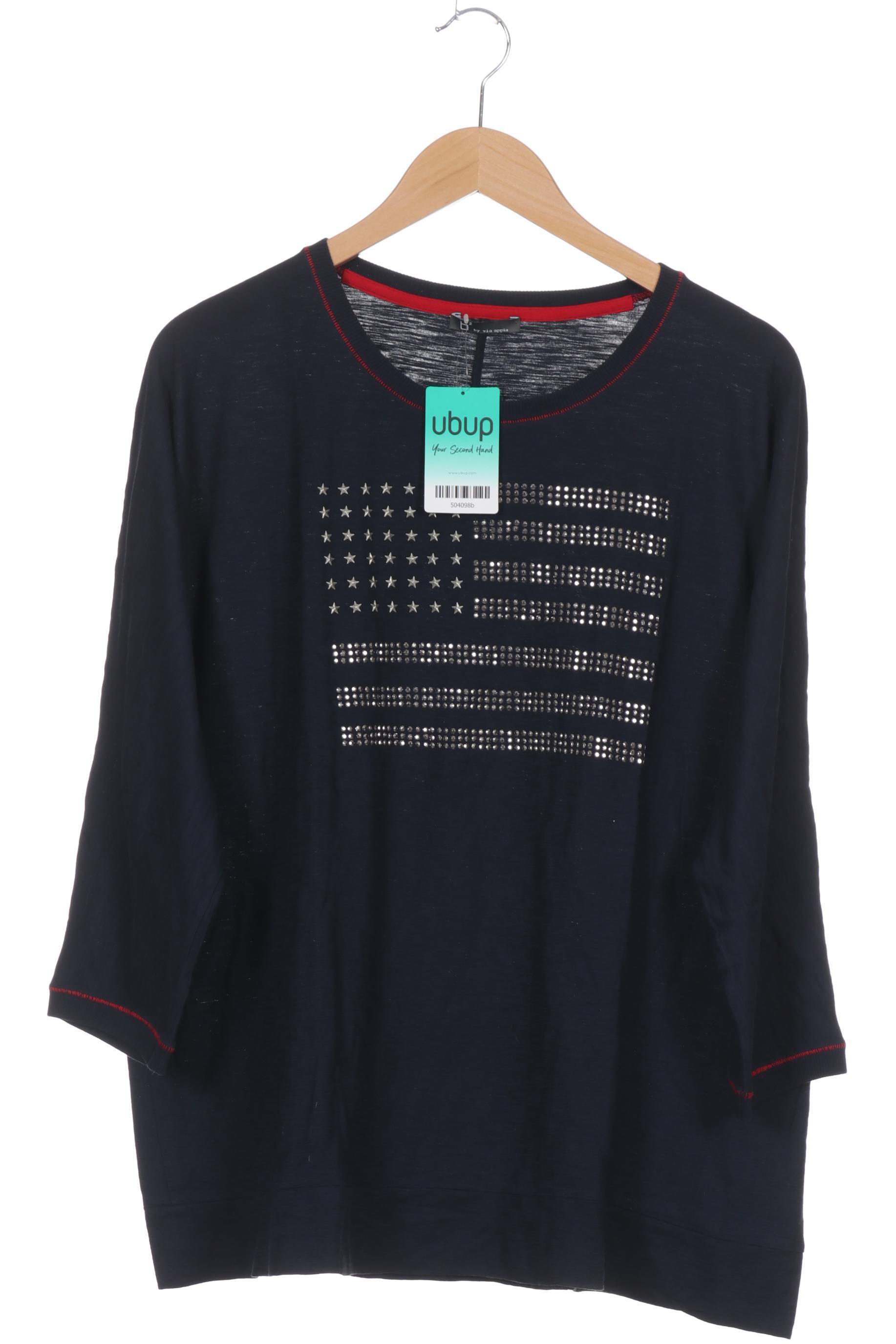 

b2 by via appia Damen Langarmshirt, blau, Gr. 50