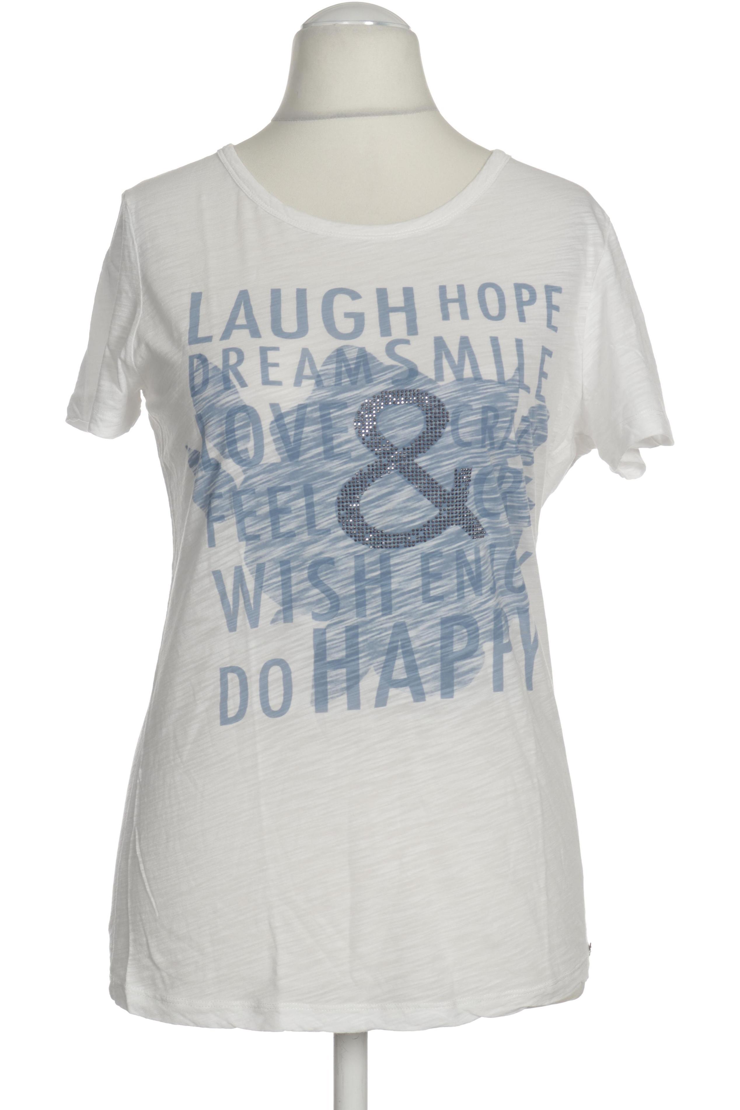 

Barbara Becker Damen Langarmshirt, weiß, Gr. 38