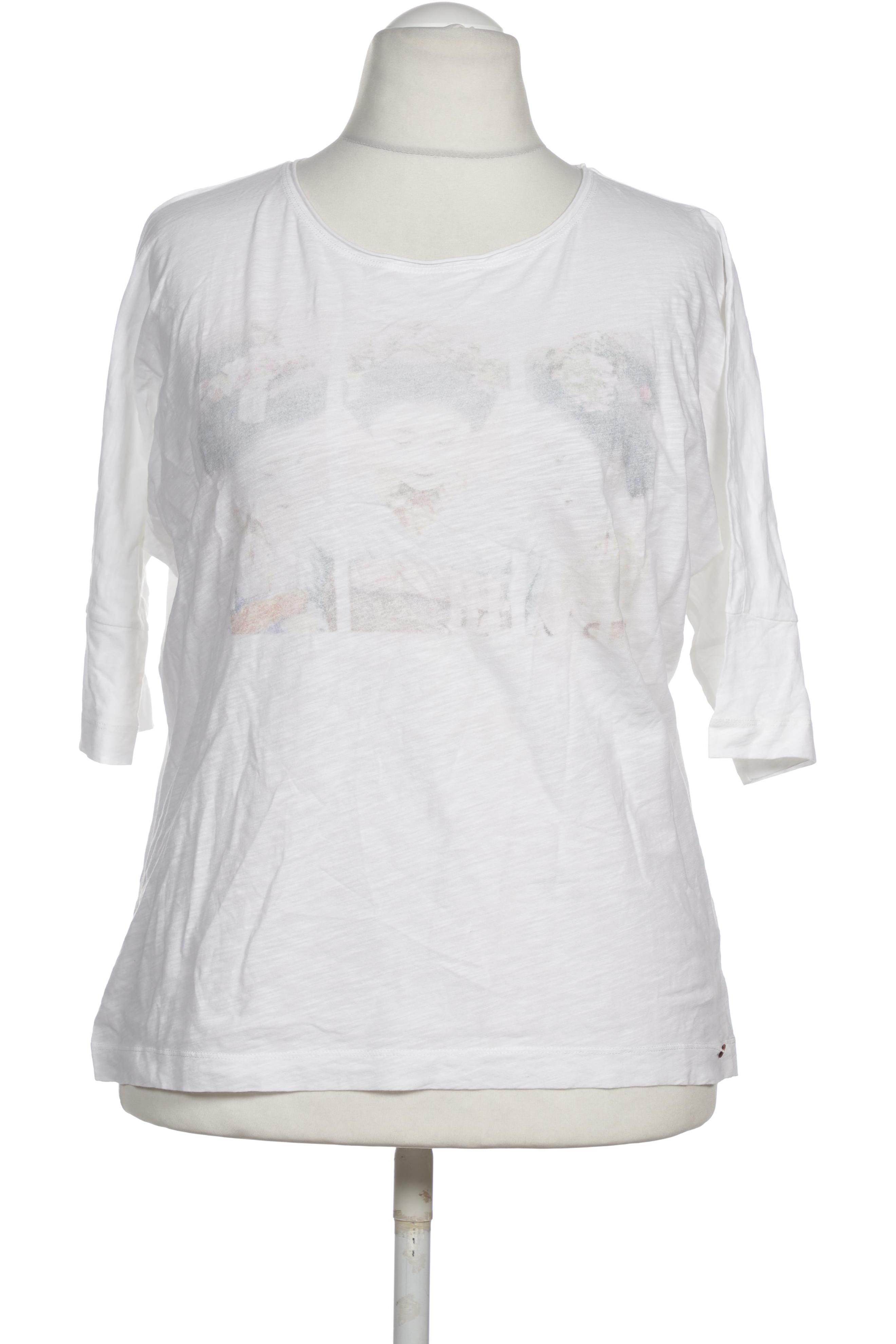 

Barbara Becker Damen Langarmshirt, weiß, Gr. 44