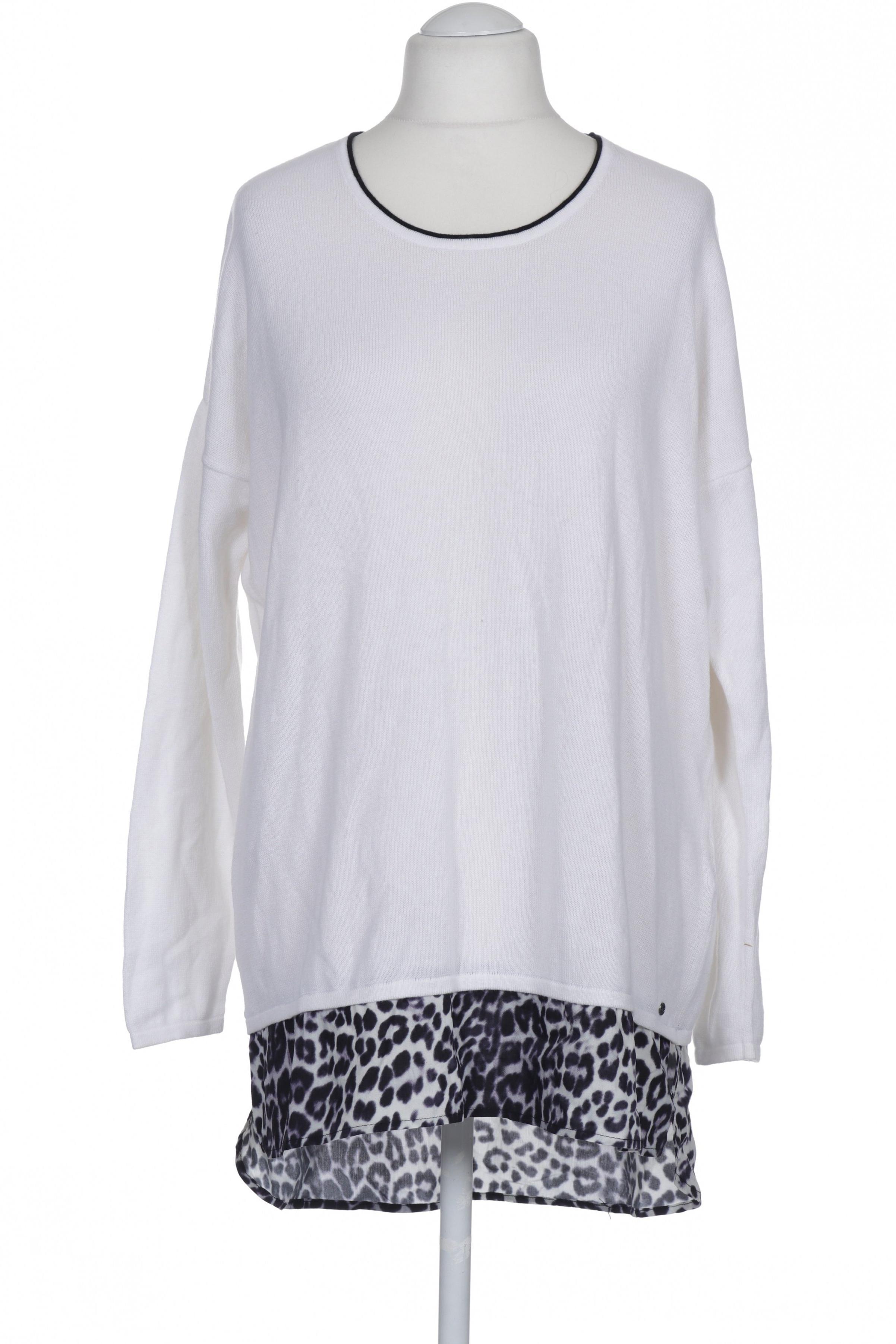 

Barbara Becker Damen Pullover, weiß, Gr. 44