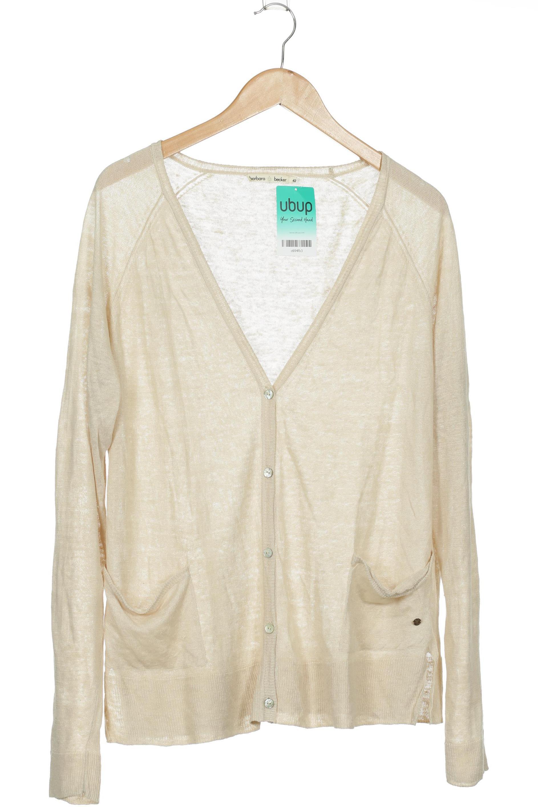 

Barbara Becker Damen Strickjacke, beige, Gr. 42