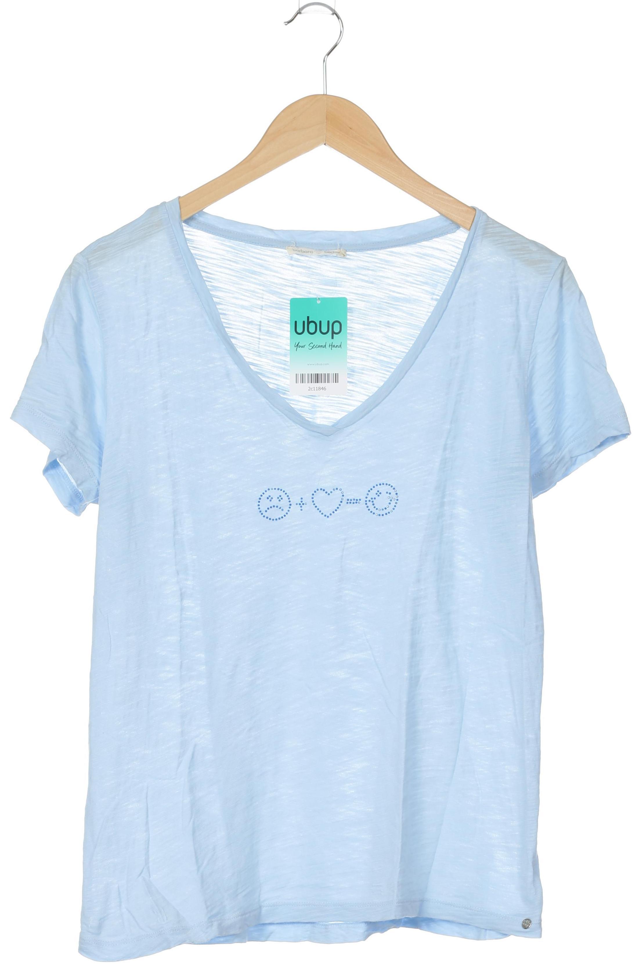 

Barbara Becker Damen T-Shirt, blau, Gr. 40