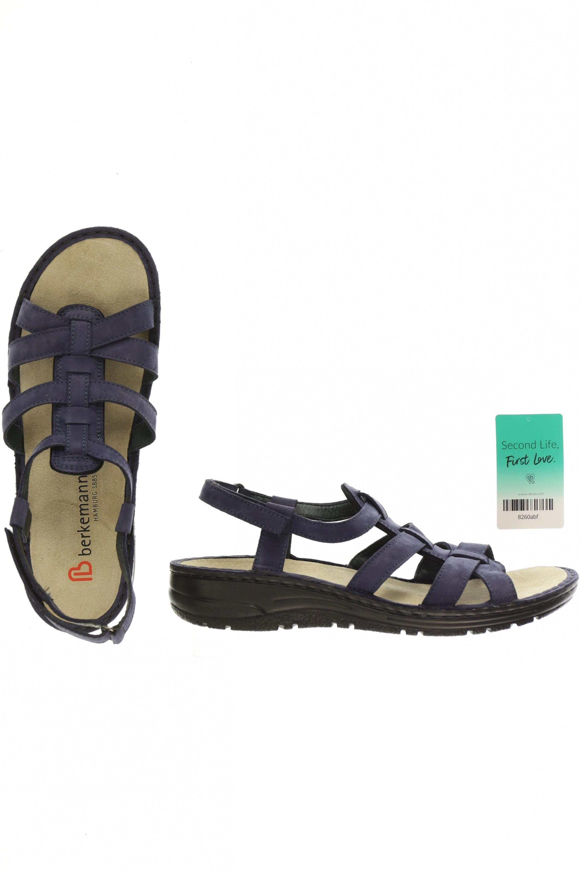 

Berkemann Damen Sandale, blau, Gr. 7.5