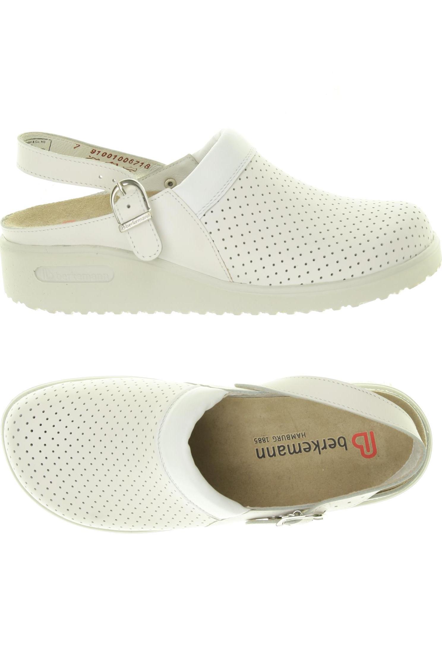 

Berkemann Damen Sandale, weiß, Gr. 7