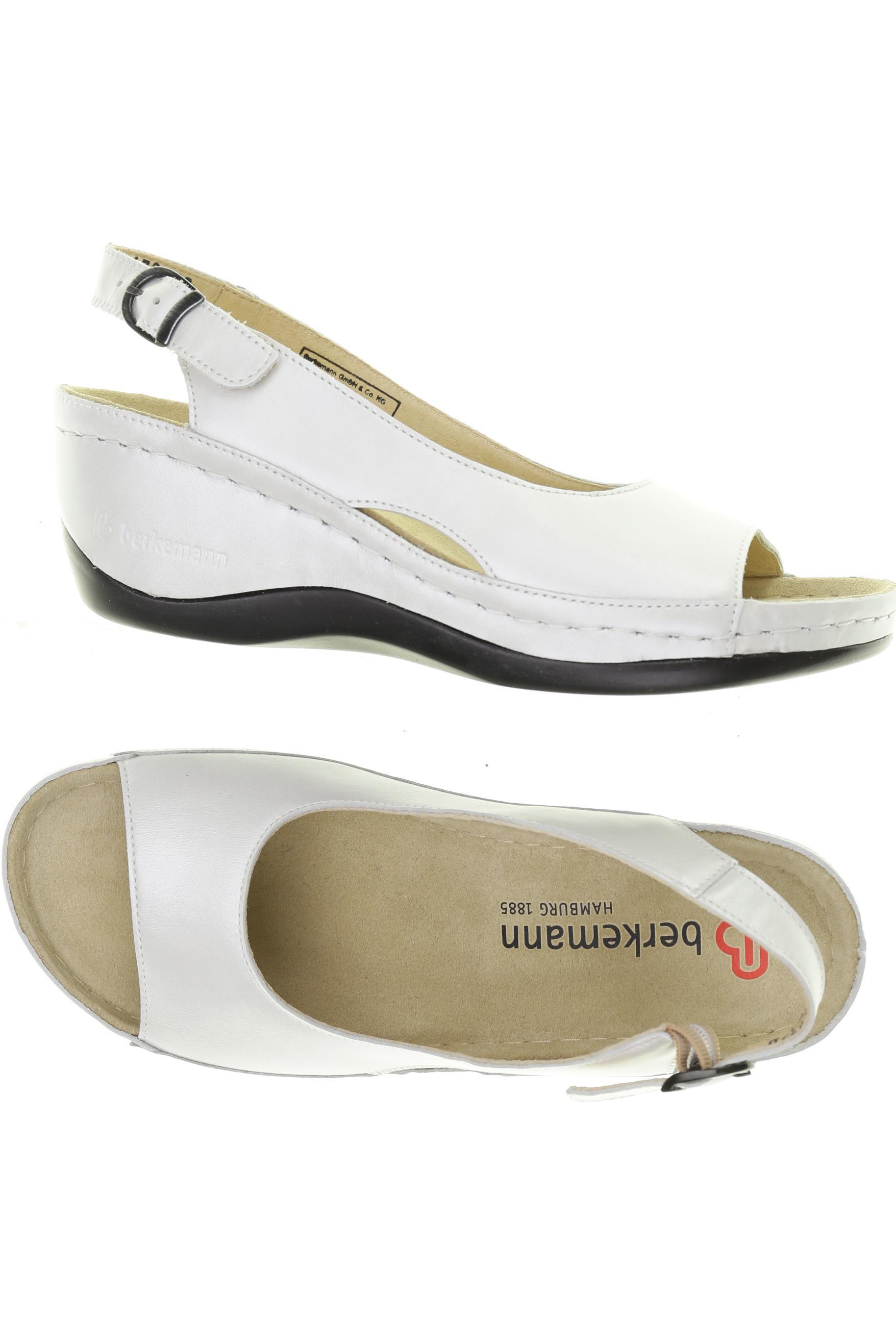 

Berkemann Damen Sandale, weiß, Gr. 4.5