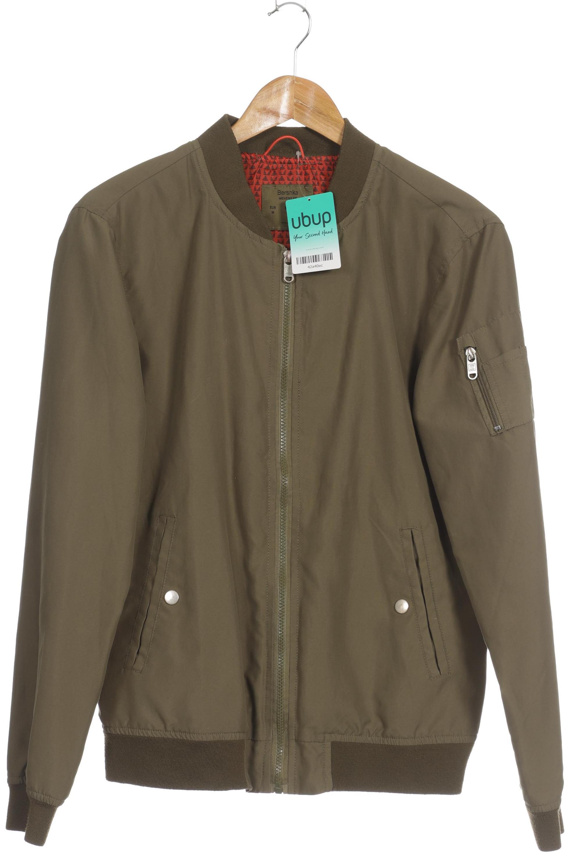 

bershka Damen Jacke, grün, Gr.