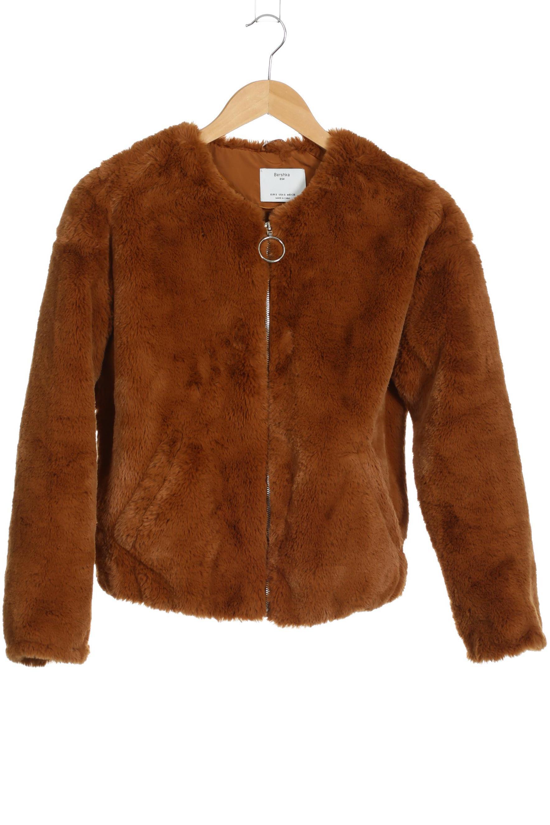 

bershka Damen Jacke, braun, Gr.