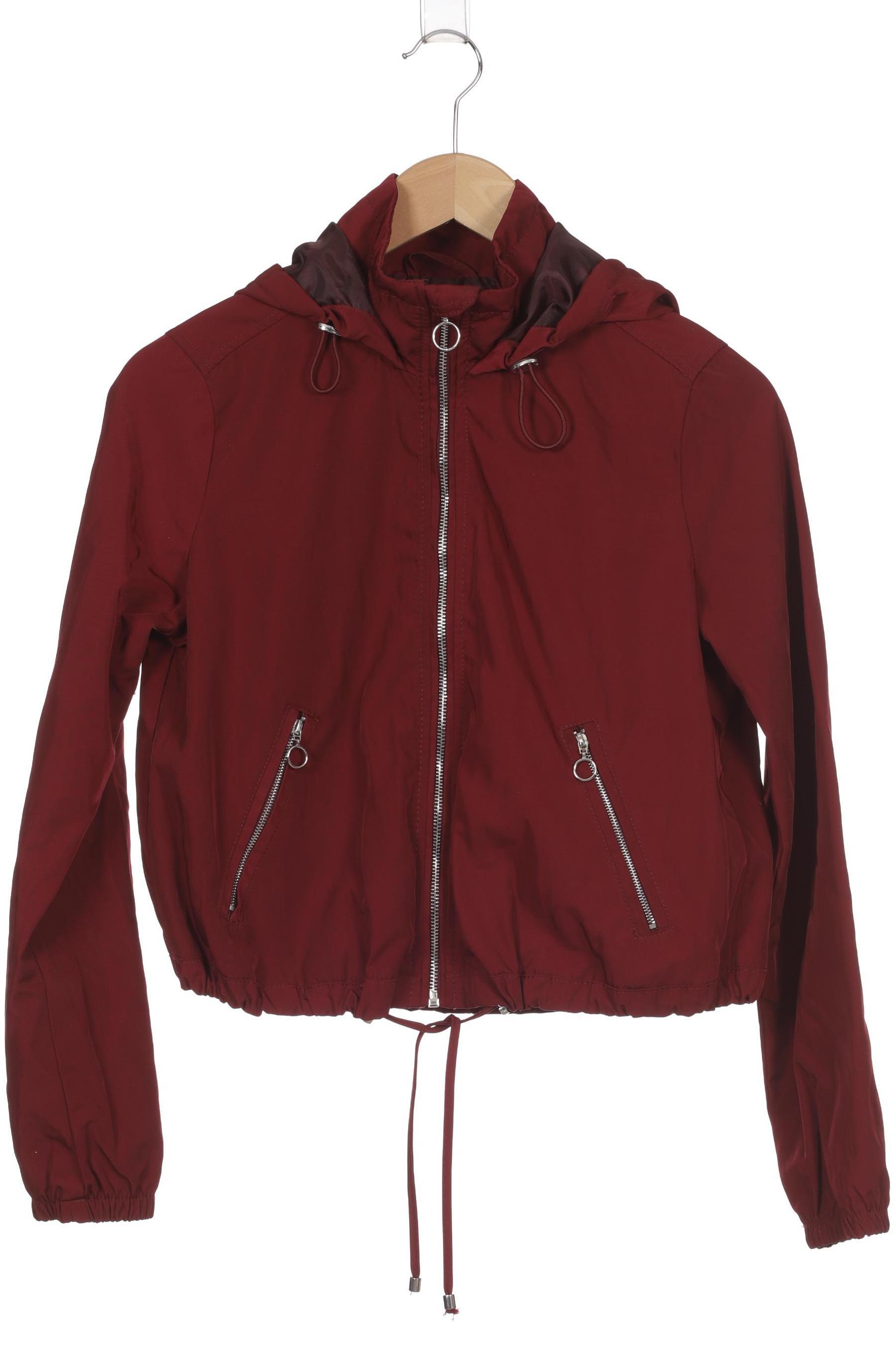 

bershka Damen Jacke, rot, Gr.