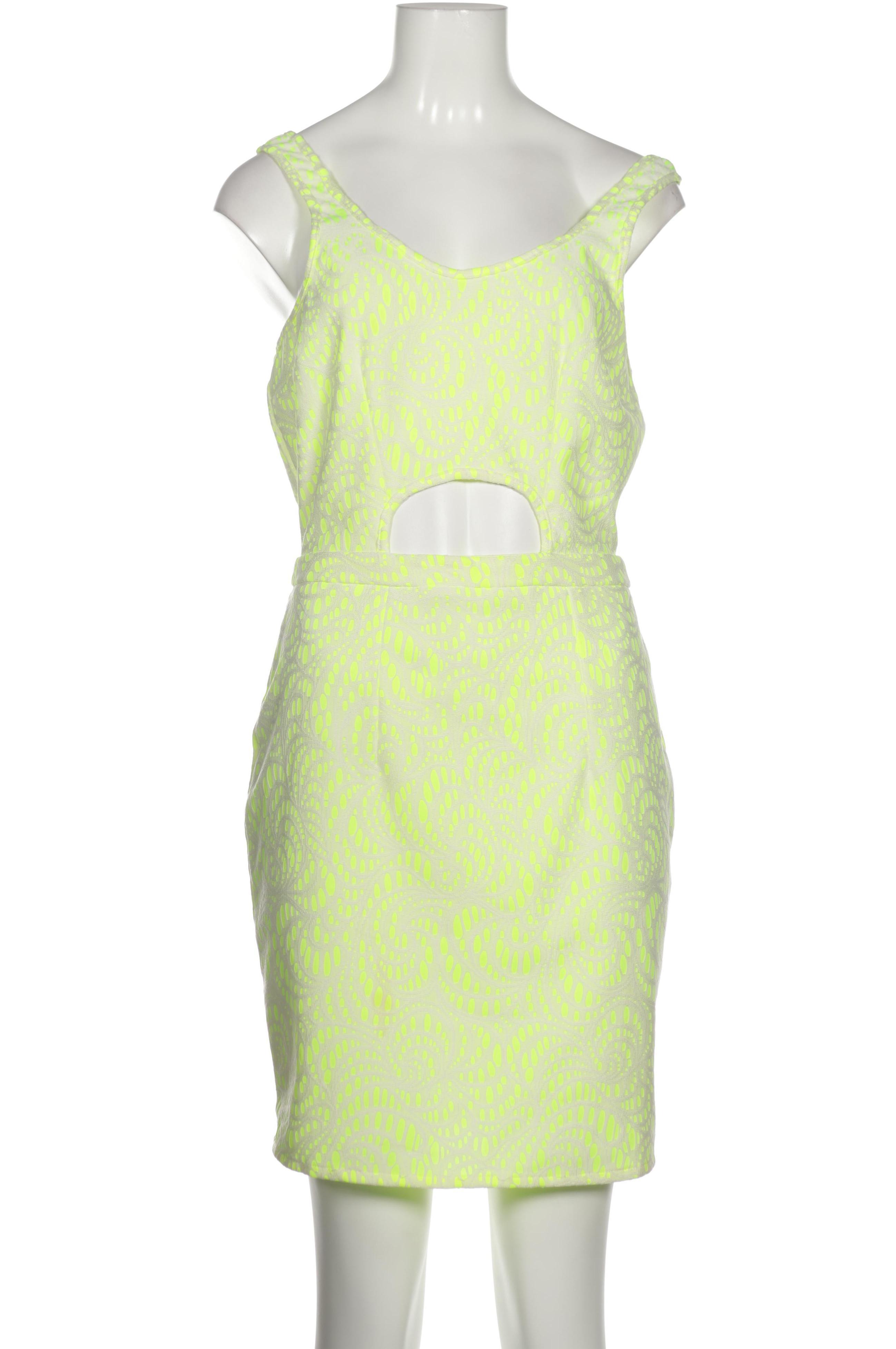 

bershka Damen Kleid, gelb, Gr.