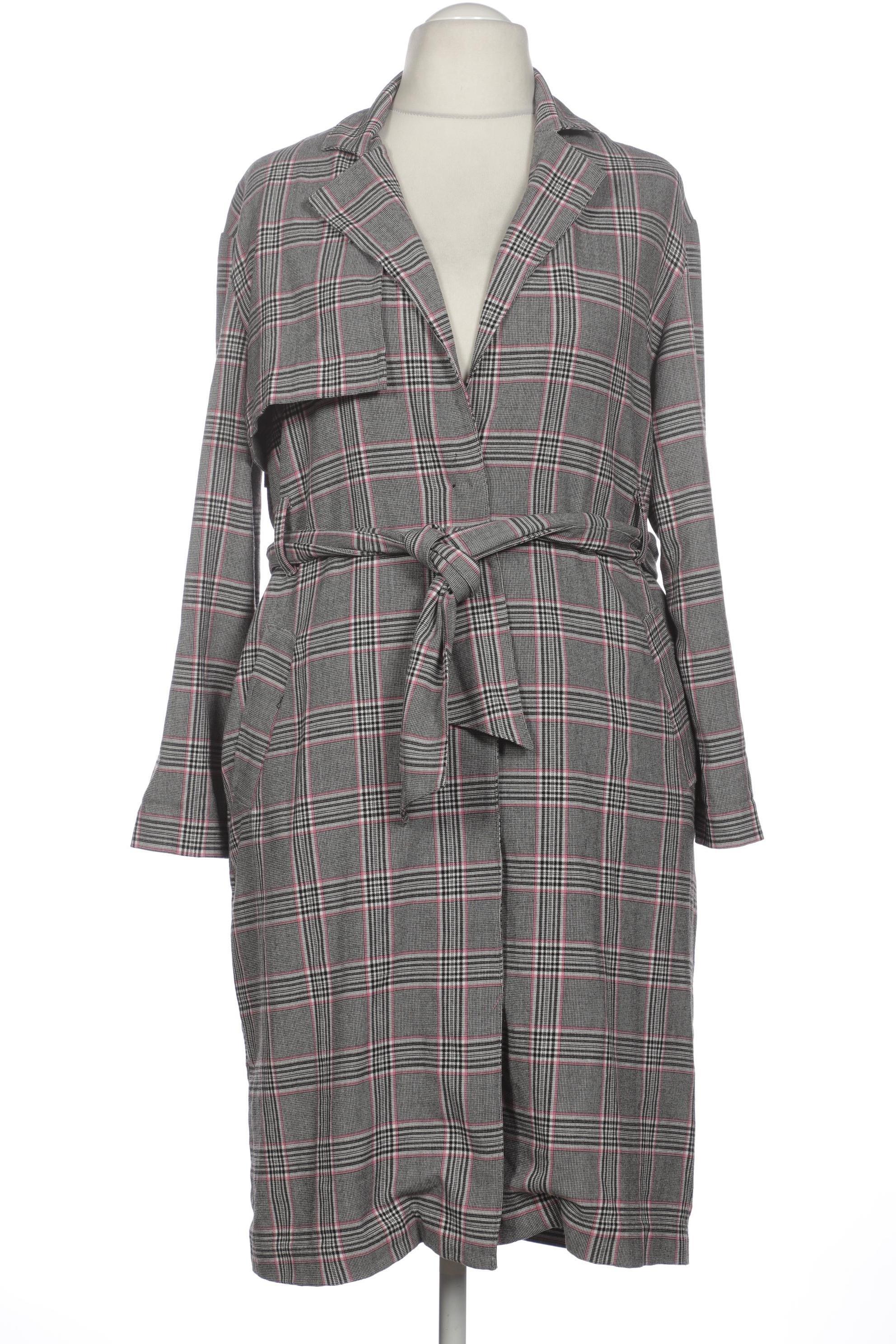 

bershka Damen Mantel, grau, Gr.