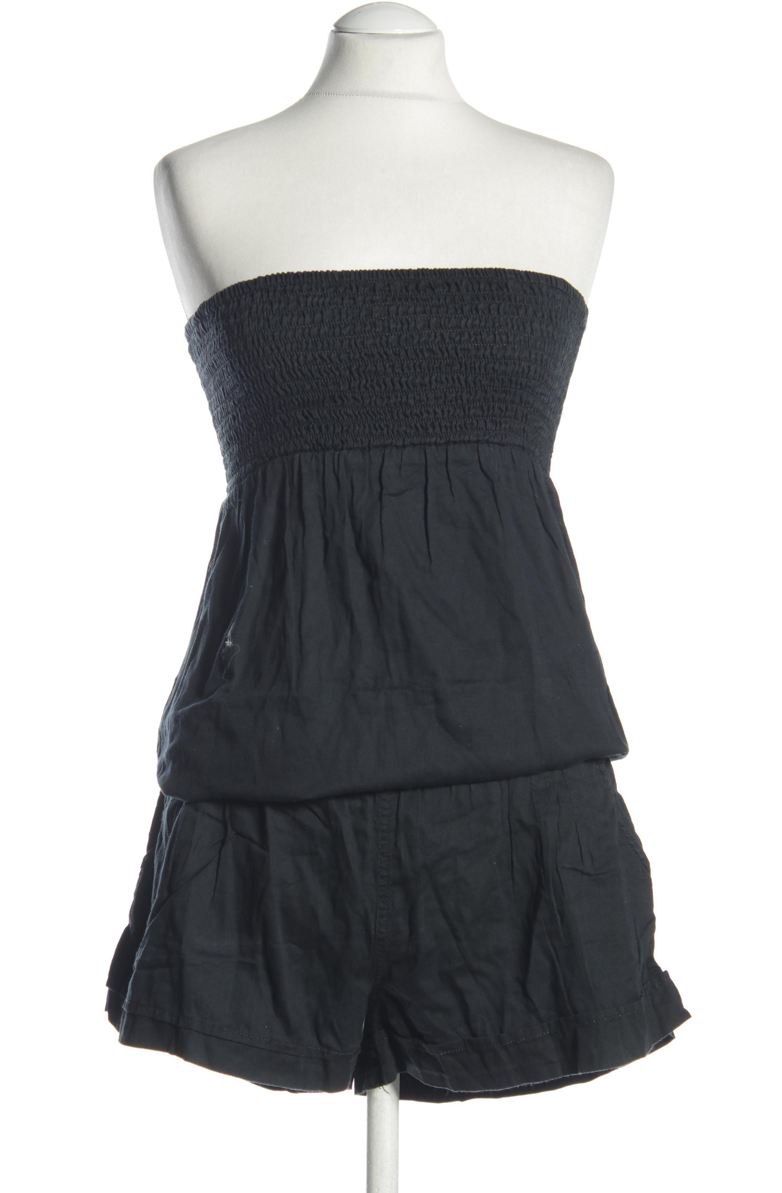 

bershka Damen Jumpsuit/Overall, schwarz, Gr.