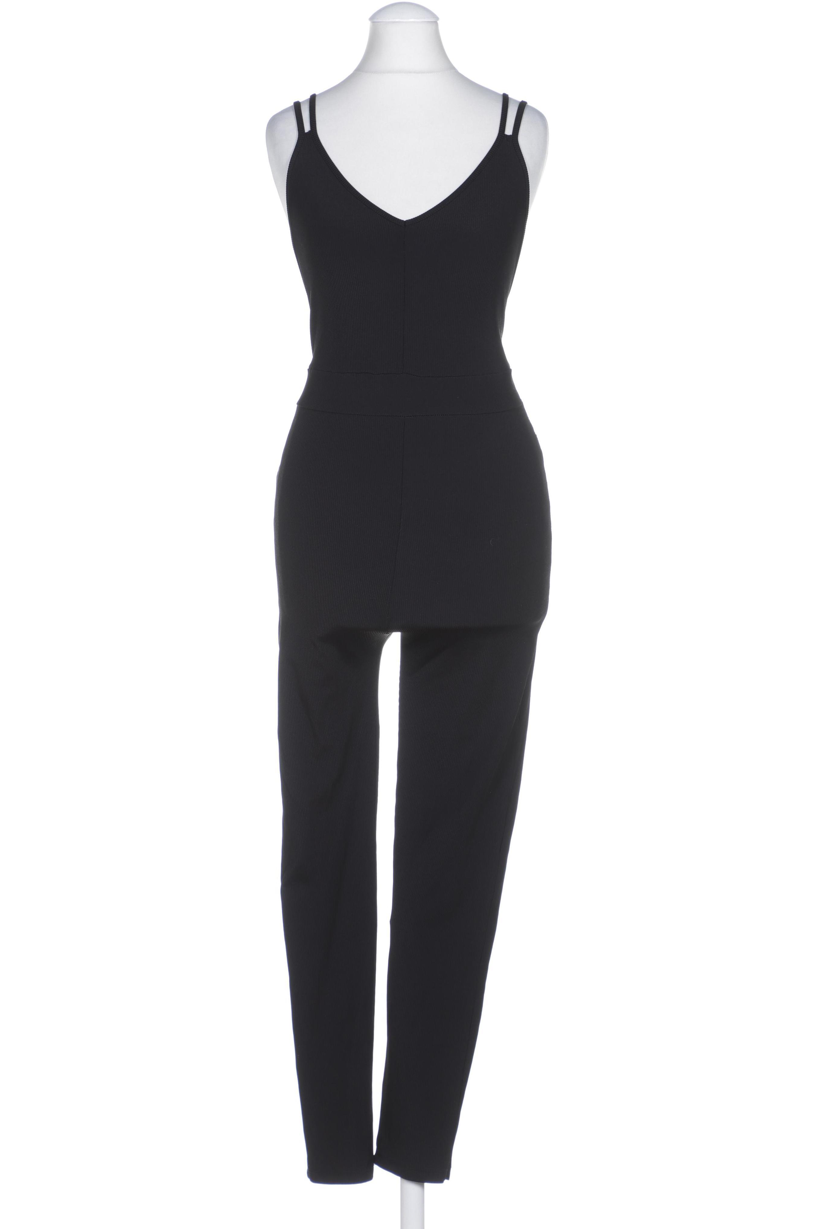 

bershka Damen Jumpsuit/Overall, schwarz, Gr.