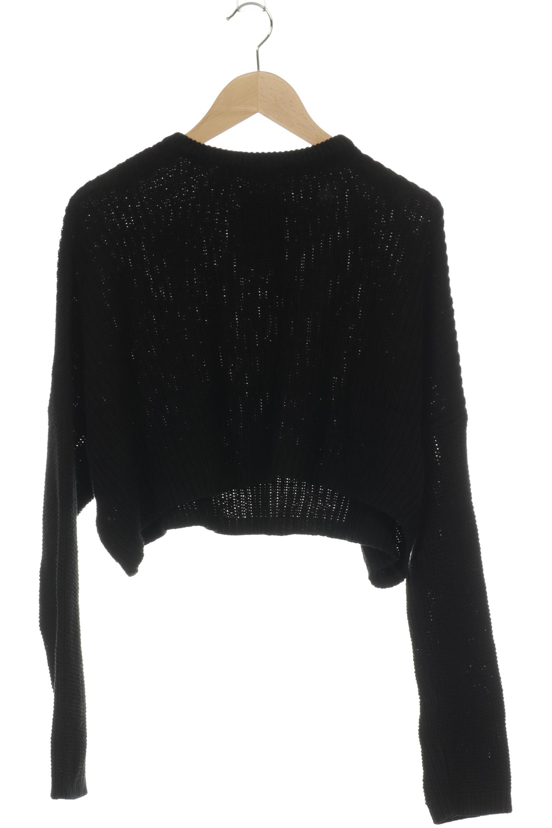 

bershka Damen Pullover, schwarz, Gr.