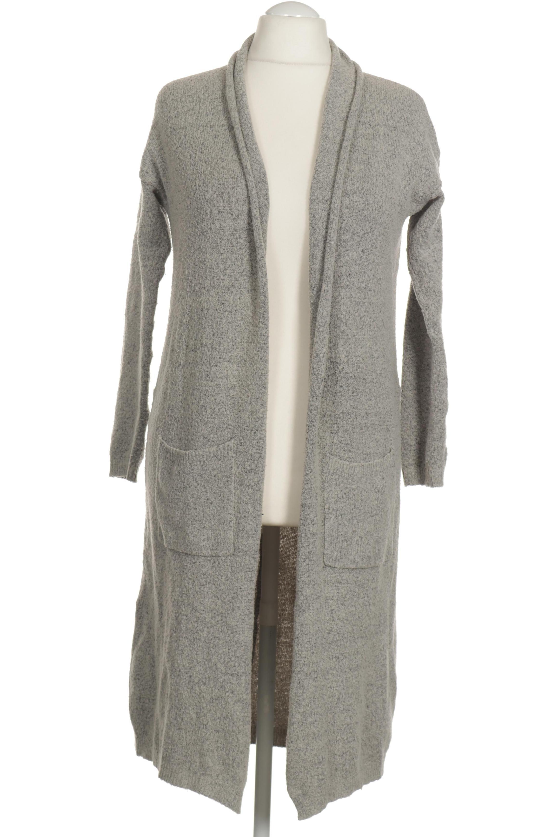 

bershka Damen Strickjacke, grau, Gr.