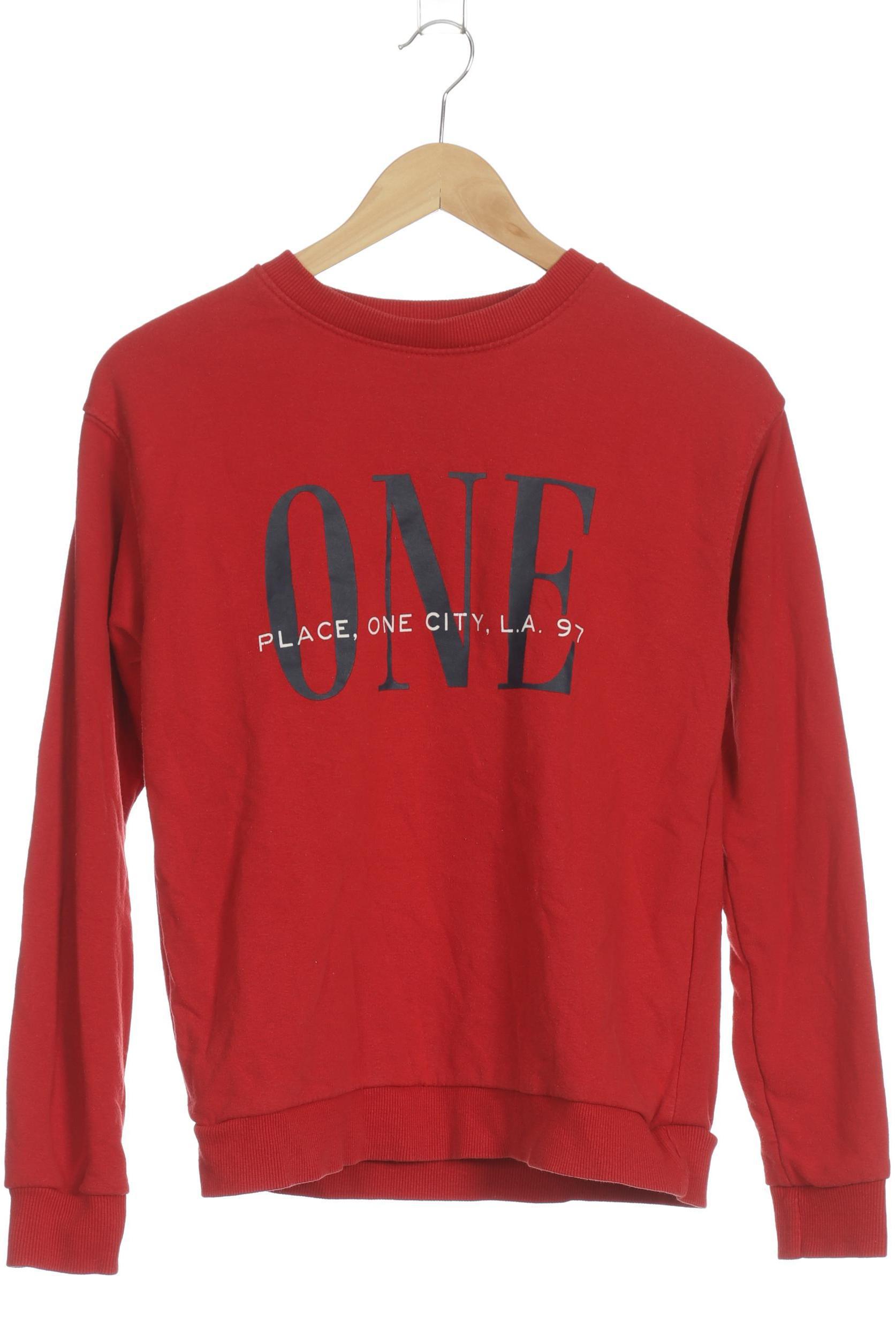 

bershka Damen Sweatshirt, rot, Gr.